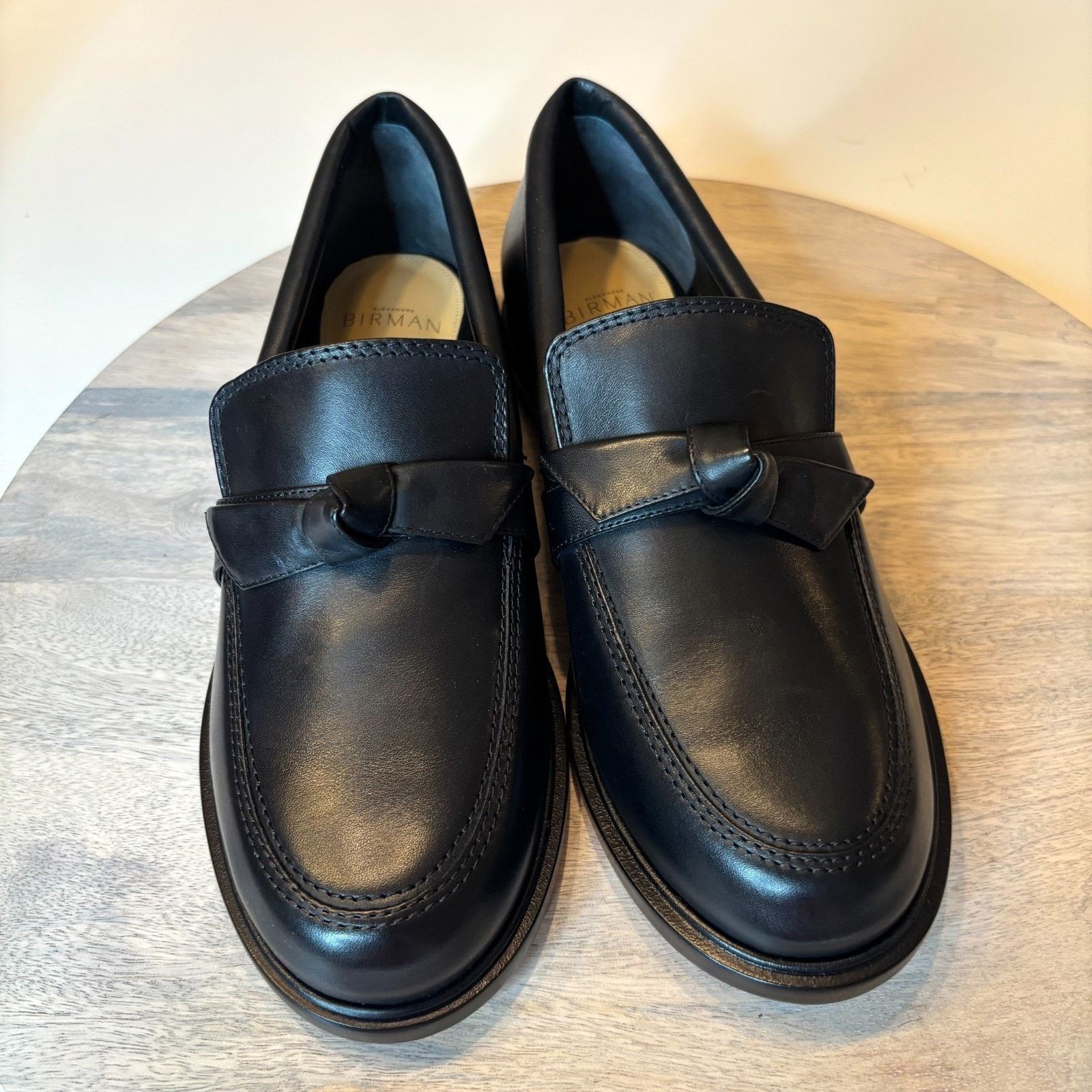 Alexandre Birman Alexandre Birman Clarita Chunky Loafer Black Leather Sz 7.5 Size US 7.5 / IT 37.5 - 7 Thumbnail