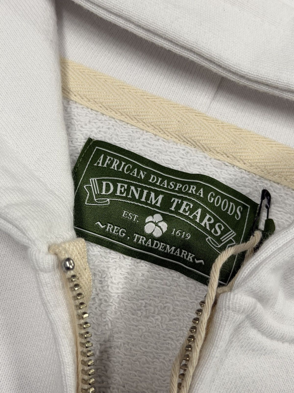 DENIM TEARS Denim Tears Zip-Up Hoodie – (Brand New With Tags) Size US L / EU 52-54 / 3 - 2 Thumbnail