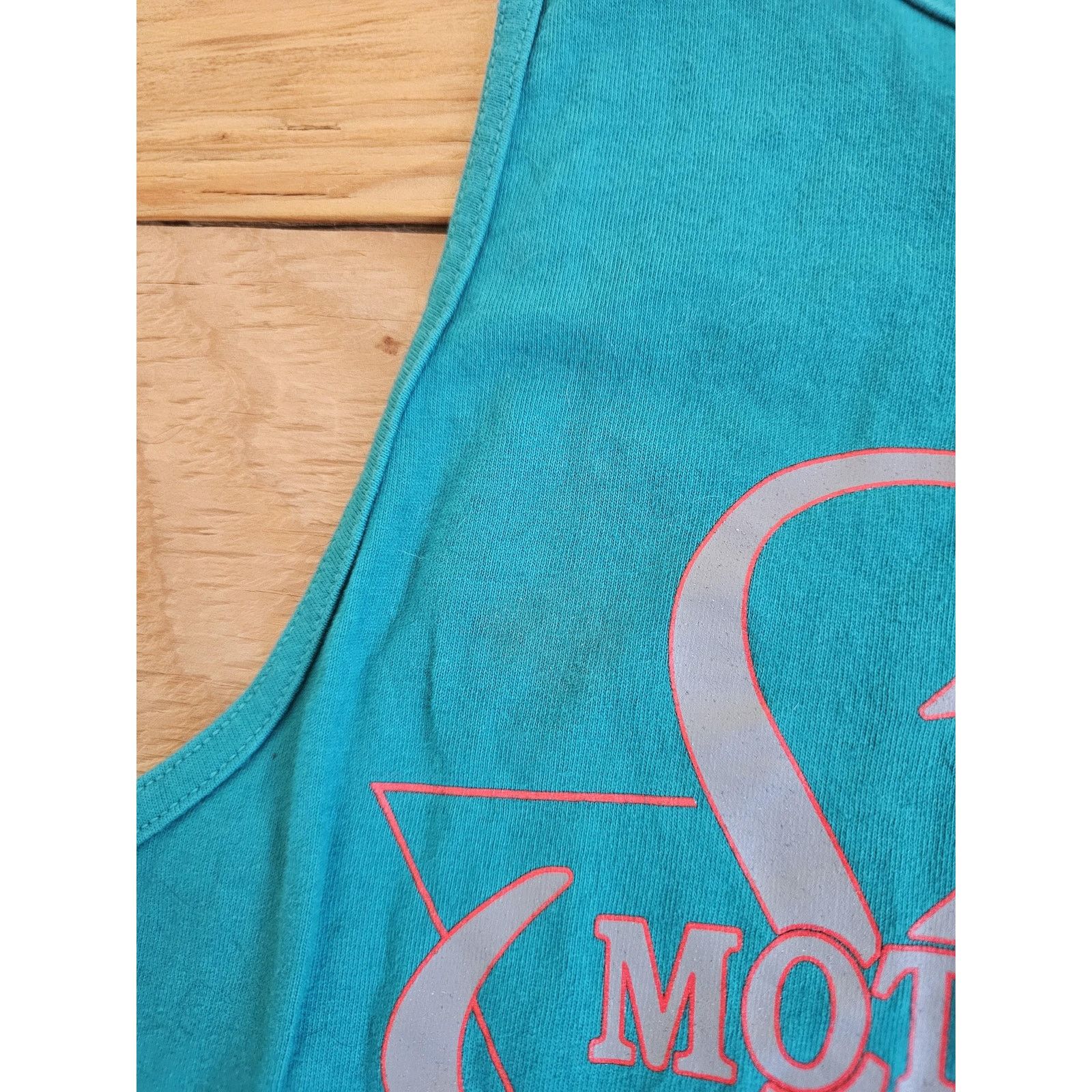 Other 90s Broken Spoke Saloon Sturgis Green Tank Top Shirt Sz M Size US M / EU 48-50 / 2 - 4 Thumbnail