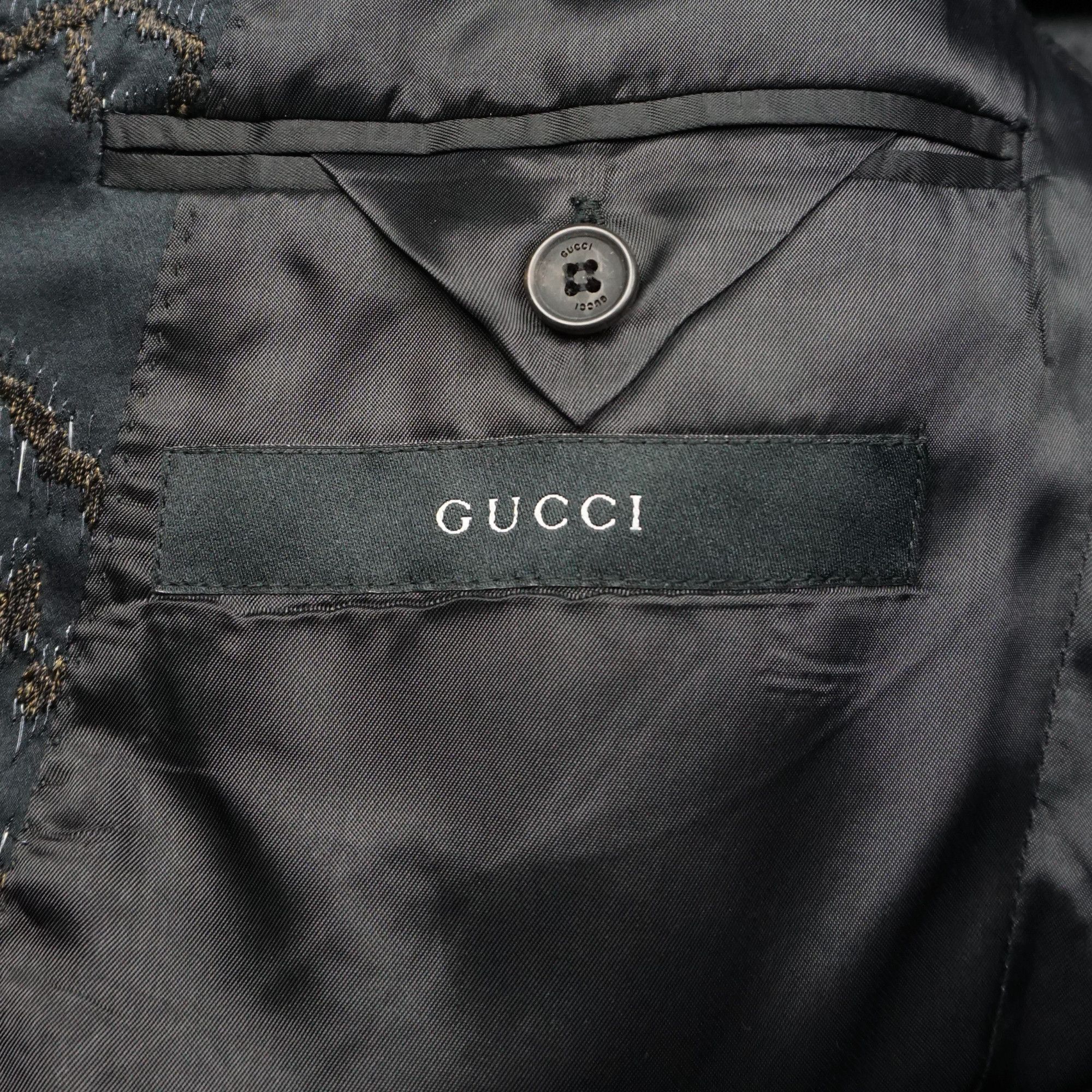Gucci Gucci by Tom Ford SS00 Embroidered Blazer Size US S / EU 44-46 / 1 - 7 Thumbnail