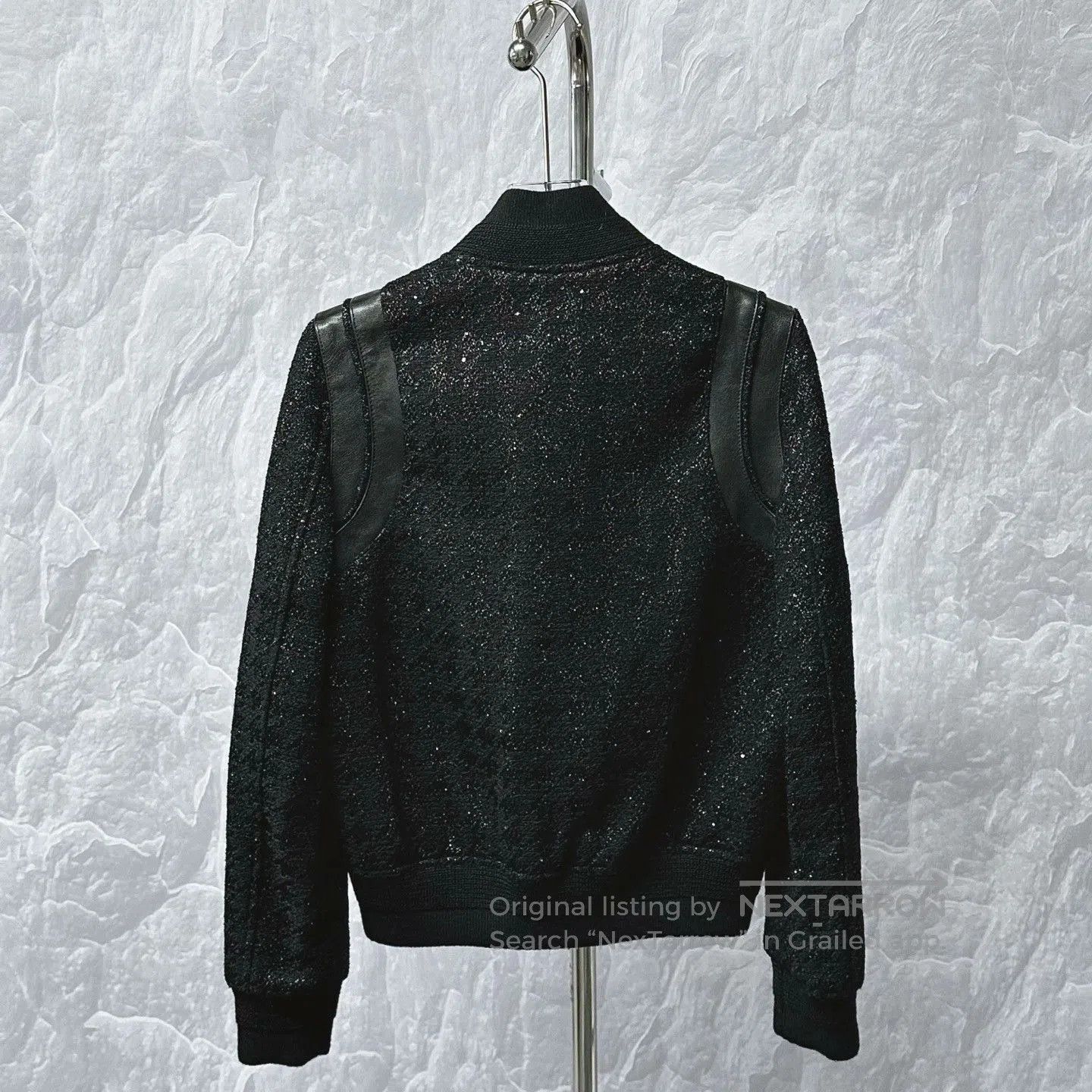 Saint Laurent Paris Saint Laurent Sequin Baseball Jacket. Size XS / US 0-2 / IT 36-38 - 4 Thumbnail