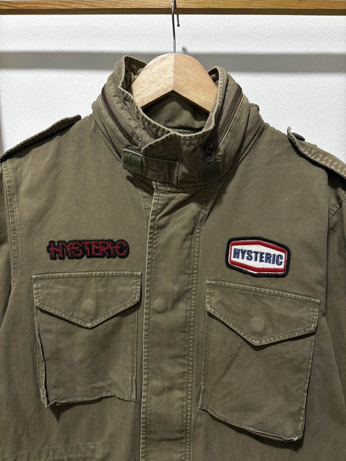 Hysteric Glamour × Japanese Brand × Vintage Vintage Hysteric Glamour Army Jacket Size US M / EU 48-50 / 2 - 2 Thumbnail