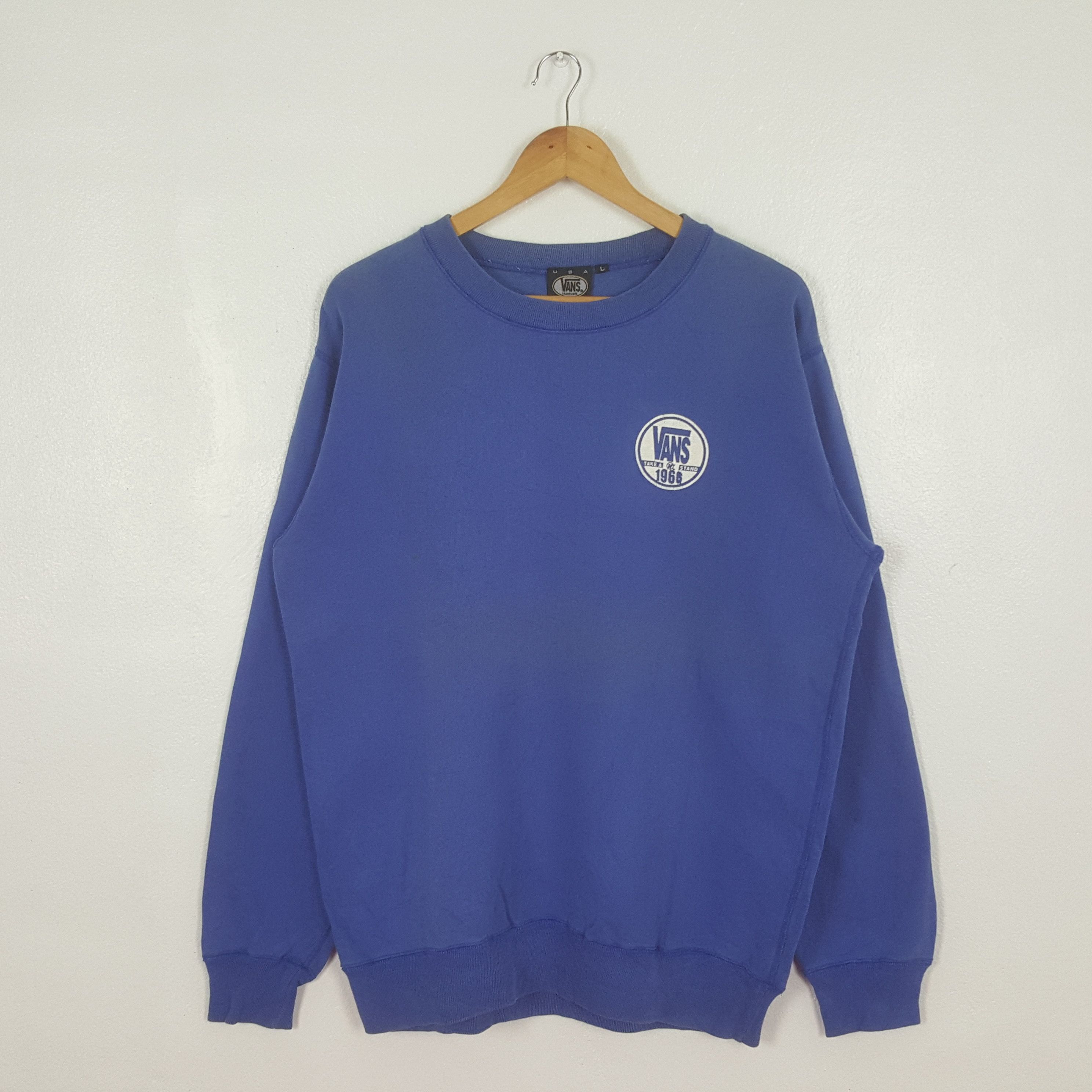 Vans Vintage Vans 1966 American Skateboard Sweatshirt C315N9 Size US L / EU 52-54 / 3 - 3 Thumbnail