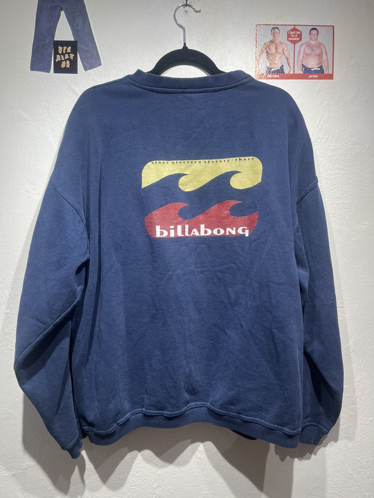 Billabong Vintage 1998 Billabong sweatshirt Size US XL / EU 56 / 4 - 2 Thumbnail
