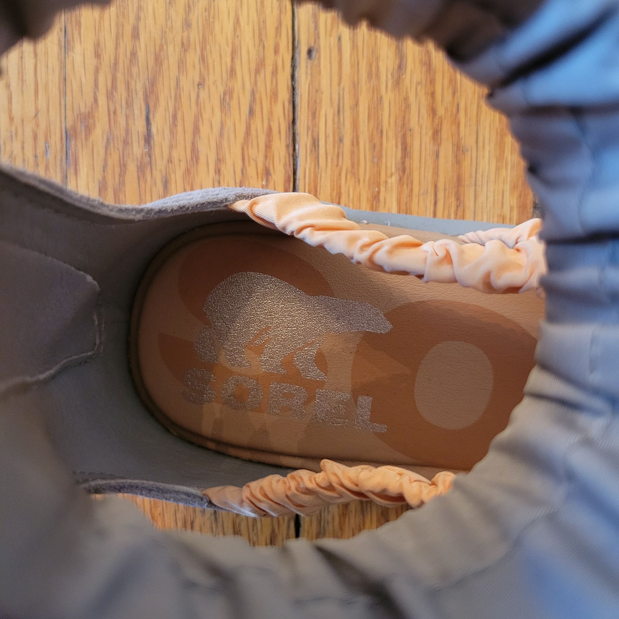 SOREL Sorel 7 ELLA II Ankle Strap Orange Grey Summer Sandals Flat Size US 7 / IT 37 - 9 Thumbnail