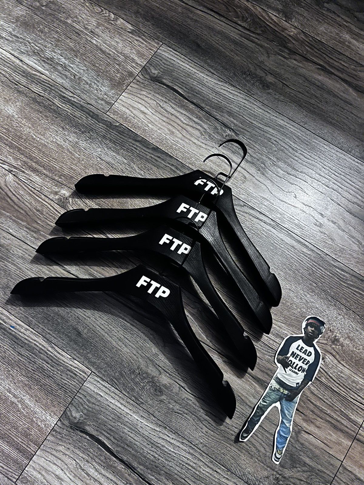 Fuck The Population FTP Logo Clothes Hangers (Set of 4) Size ONE SIZE - 1 Preview