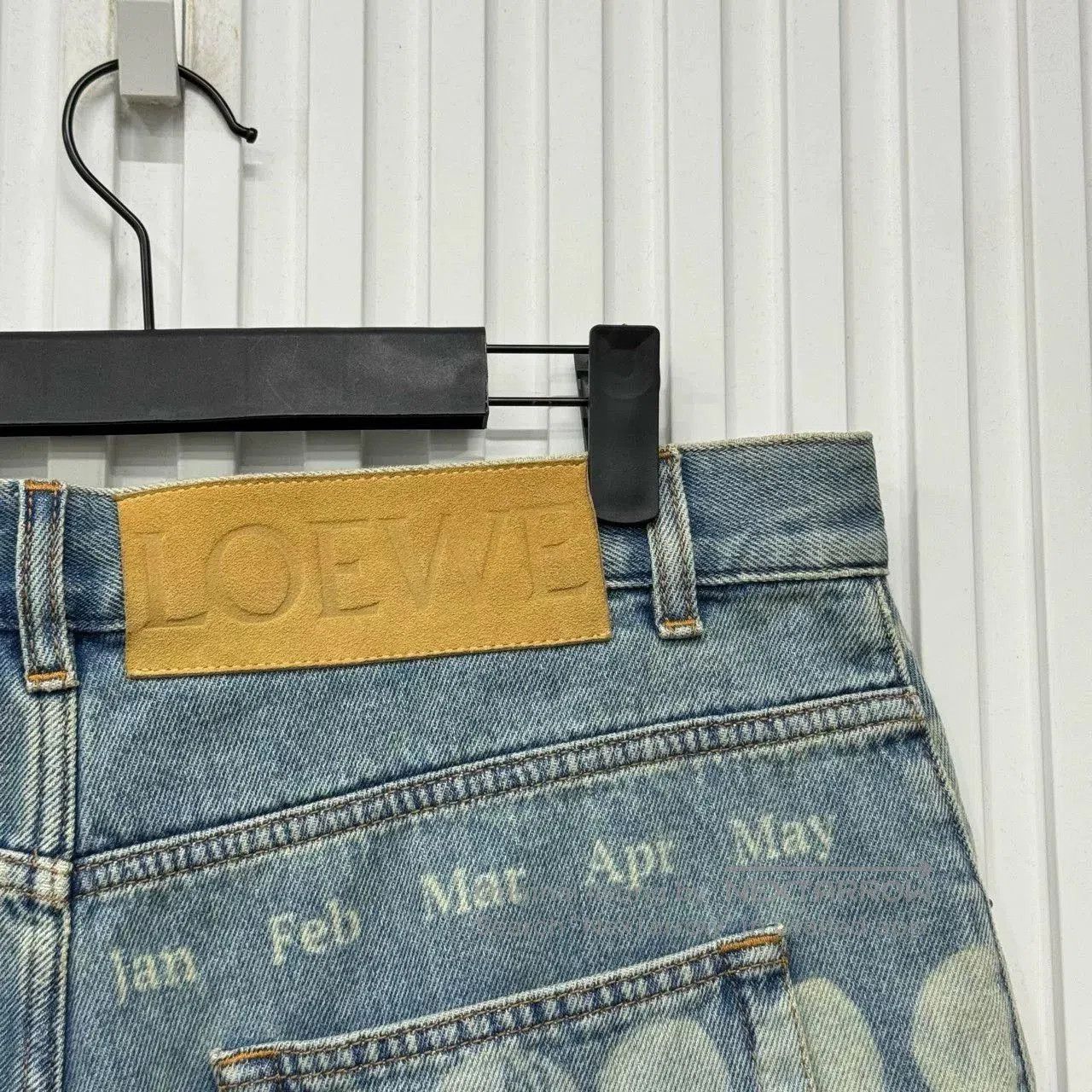 Loewe Loewe Moon Phase Denim Shorts. Size US 34 / EU 50 - 3 Thumbnail