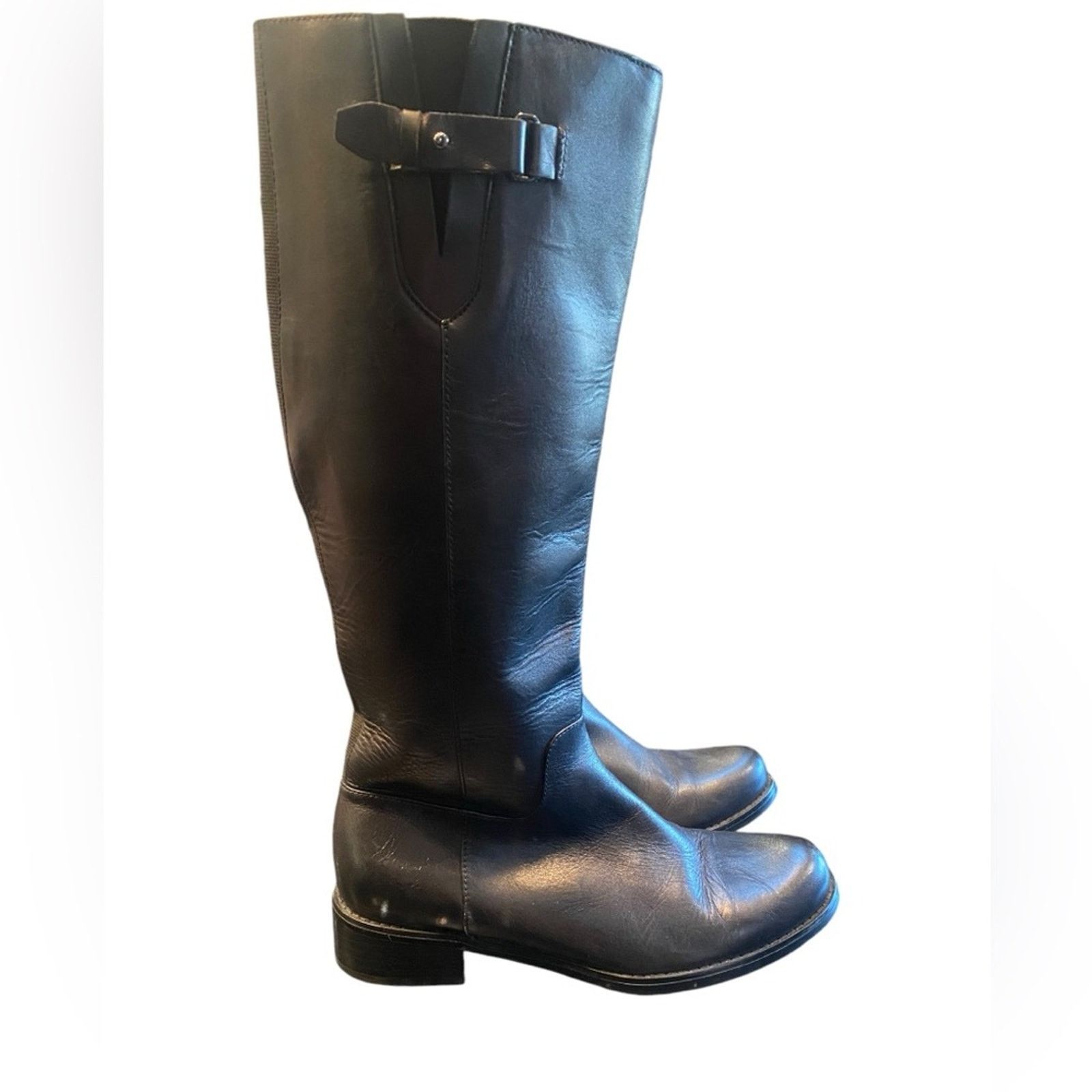Other Blondo Volly Waterproof Riding Boot, Black Leather, Size 7.5 Size US 7.5 / IT 37.5 - 1 Thumbnail