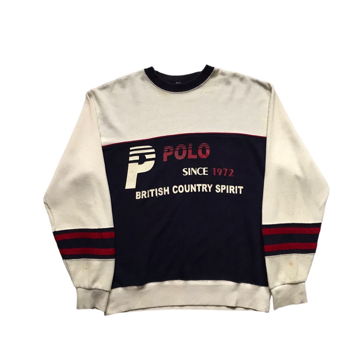Beverly Hills Polo Club × Vintage Vintage Polo Country Spirit Crewneck Size US S / EU 44-46 / 1 - 1 Thumbnail