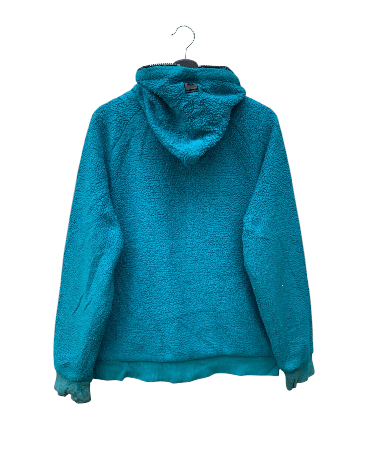 New Balance Rare Vtg New Balance Fleece Full Zipper Hoodie Jacket Size US M / EU 48-50 / 2 - 2 Thumbnail