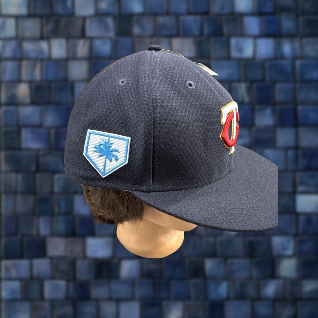 New Era New Era 59Fifty On Field Minnesota Twins Blue Fitted Cap Hat 7 7/8 Mens MLB Baseball Cap NWT Size ONE SIZE - 1 Thumbnail