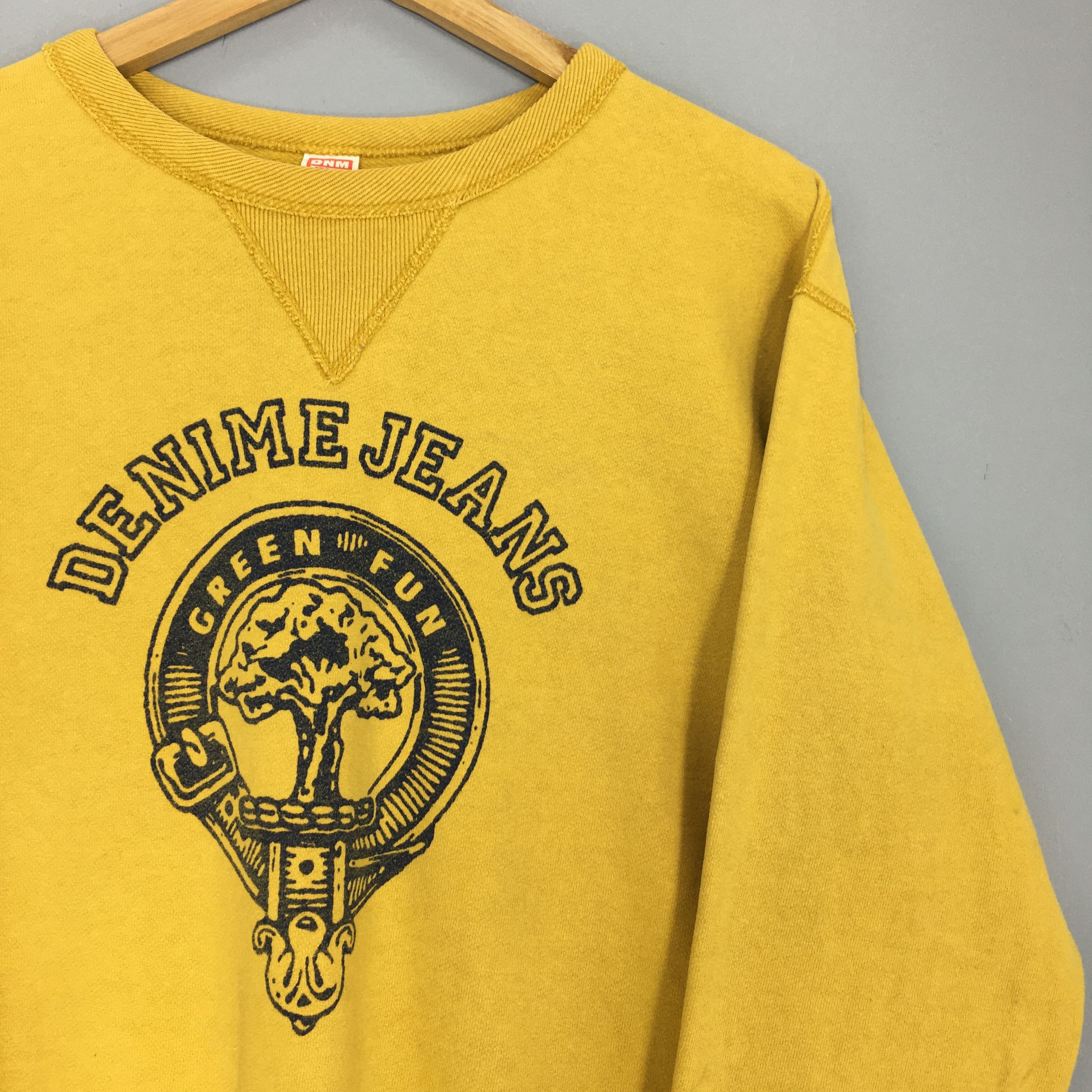 Denime × Japanese Brand Vintage Denime Jeans Japan Sweatshirt Large Size US L / EU 52-54 / 3 - 2 Thumbnail