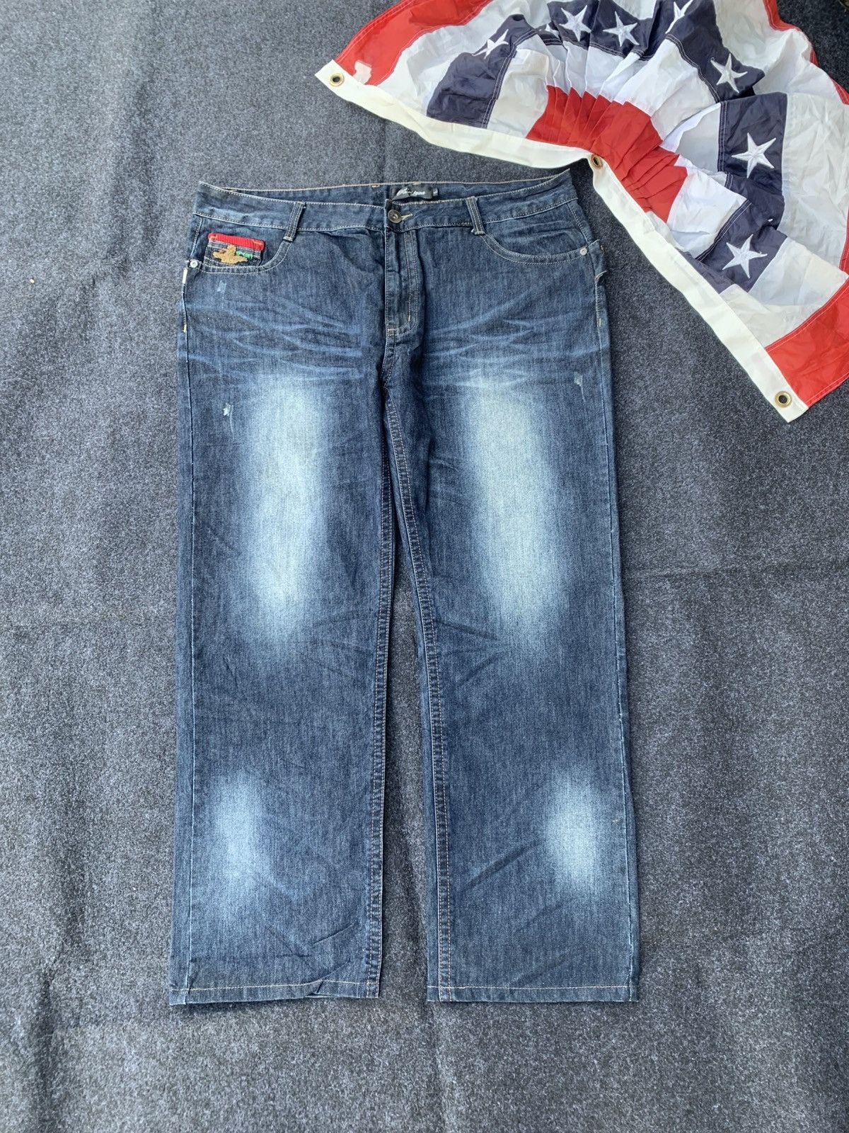 Beauty Beast Baggy Lolita jeans. Size US 40 / EU 56 - 2 Thumbnail