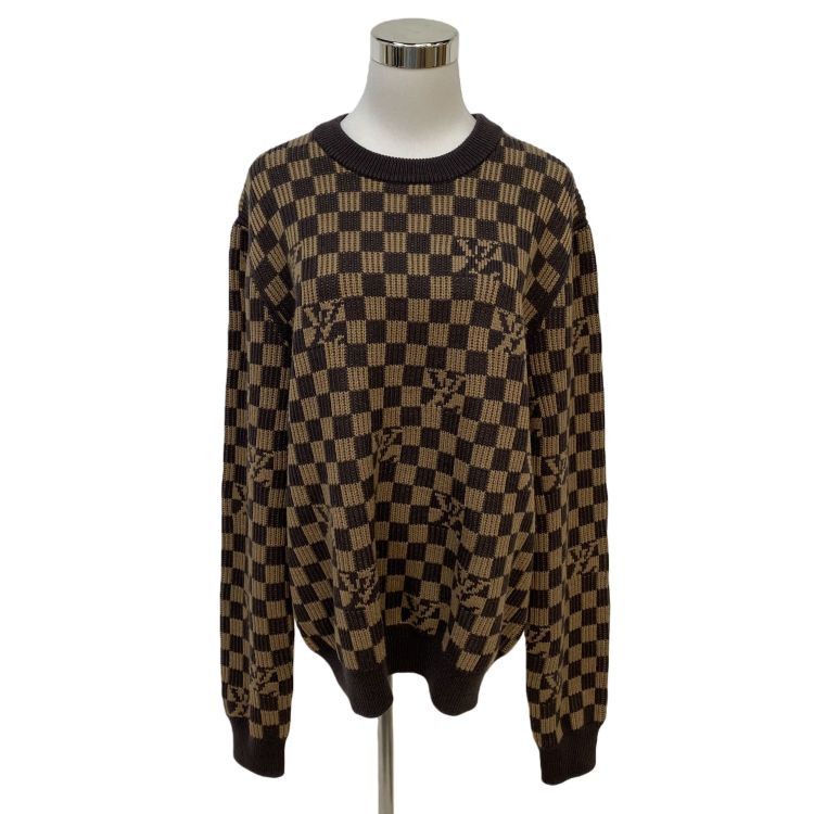 Louis Vuitton Louis Vuitton Damier Checkered Sweater Size L Size US L / EU 52-54 / 3 - 1 Thumbnail