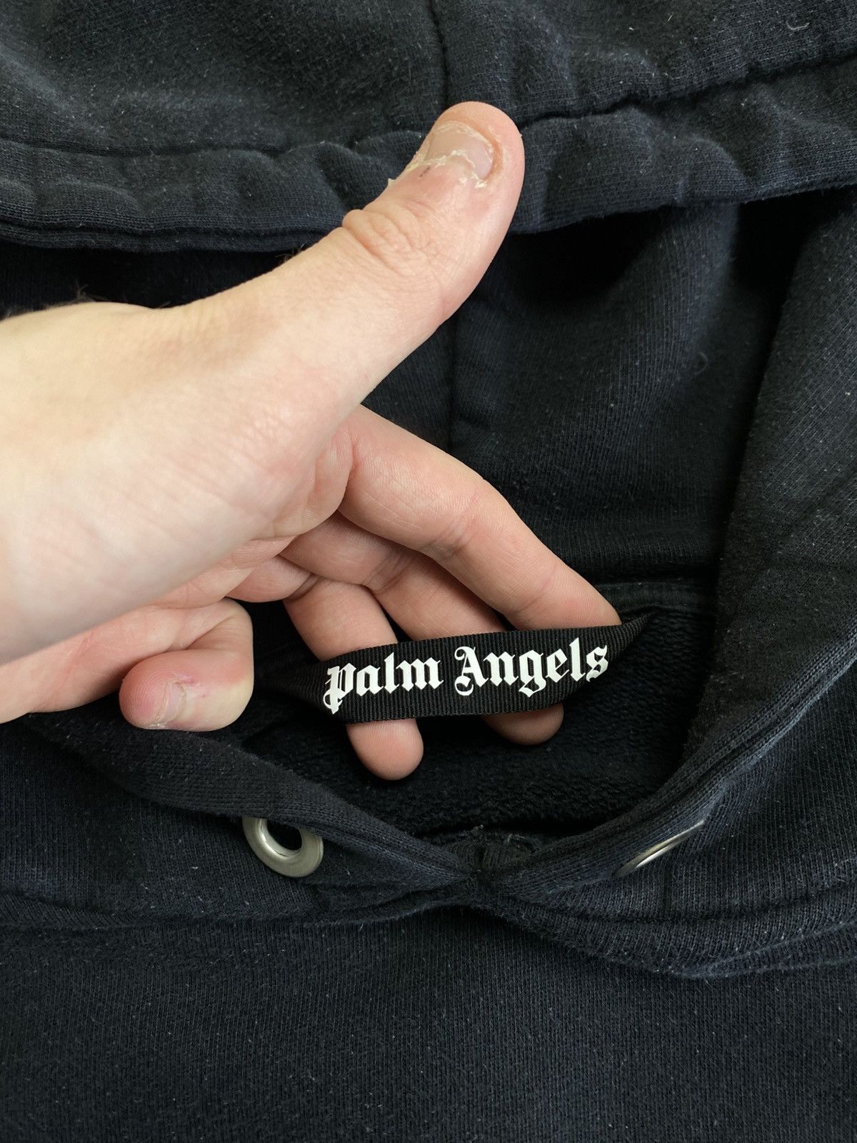 Palm Angels Rhinestone-Embellished Los Angeles Logo Hoodie Size US XL / EU 56 / 4 - 5 Thumbnail