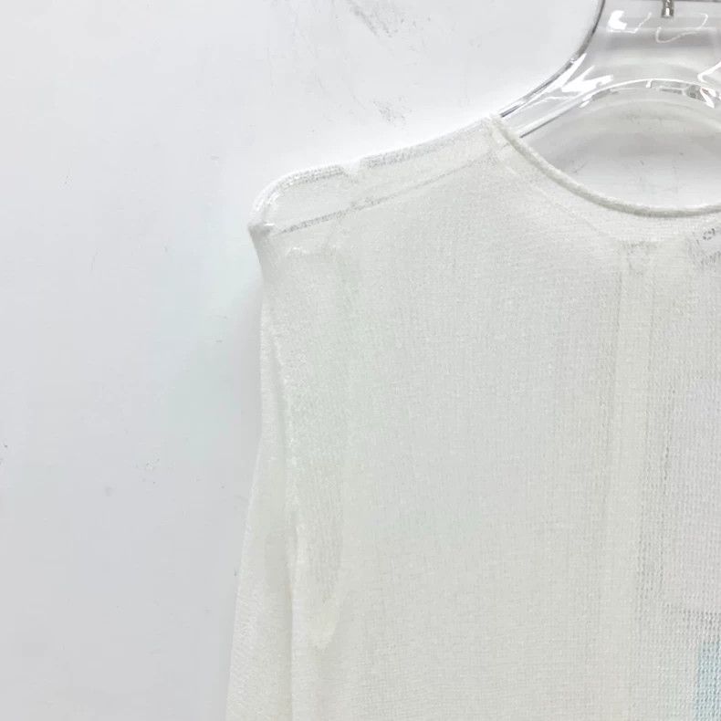Chanel Chanel Egypt Series Beige Cotton Round Neck Long Sleeve Lo Size XS / US 0-2 / IT 36-38 - 3 Thumbnail