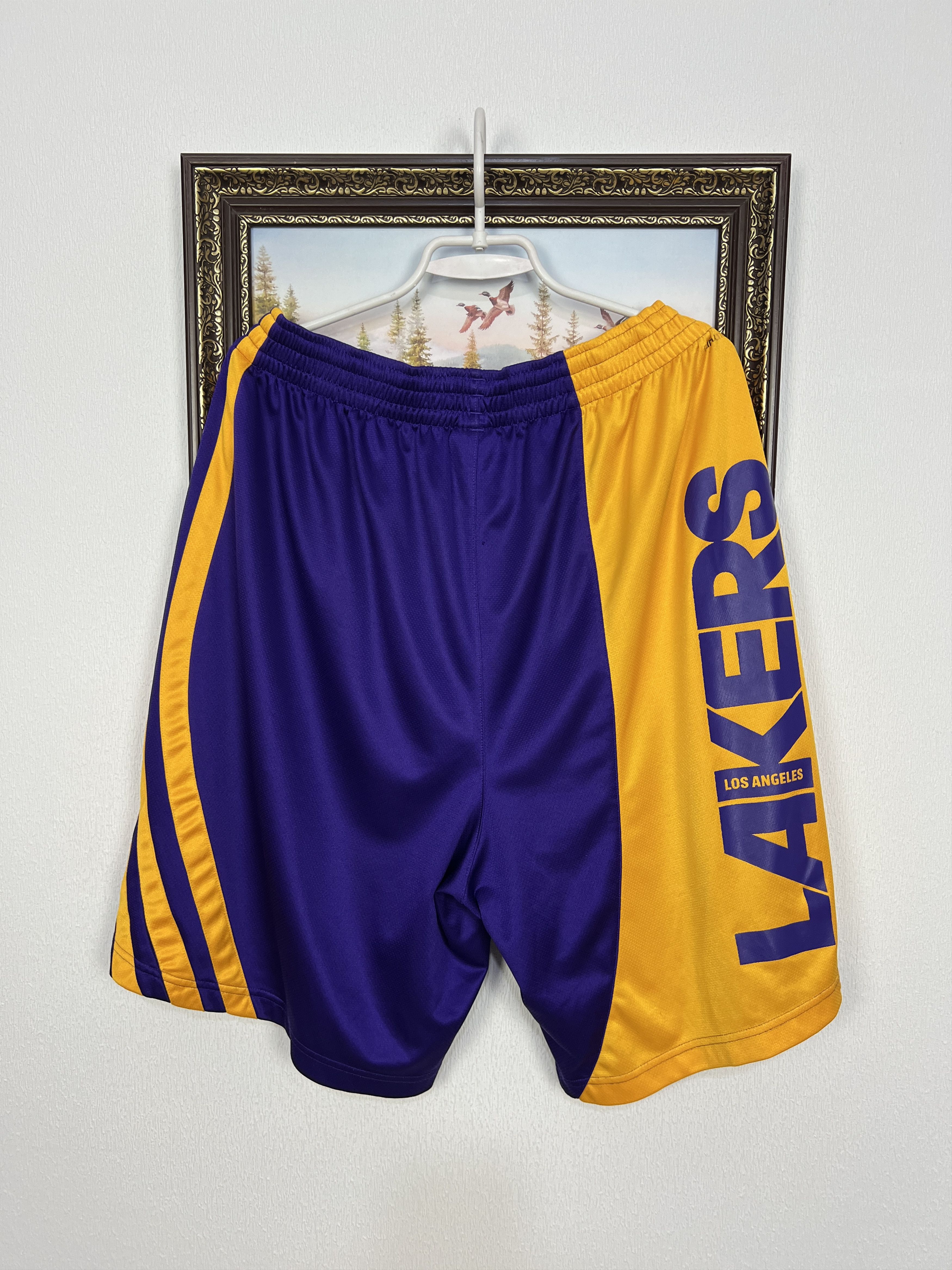 Adidas Vintage Adidas Los Angeles Lakers Bryant NBA Jersey Purple Size US 38 / EU 54 - 14 Thumbnail