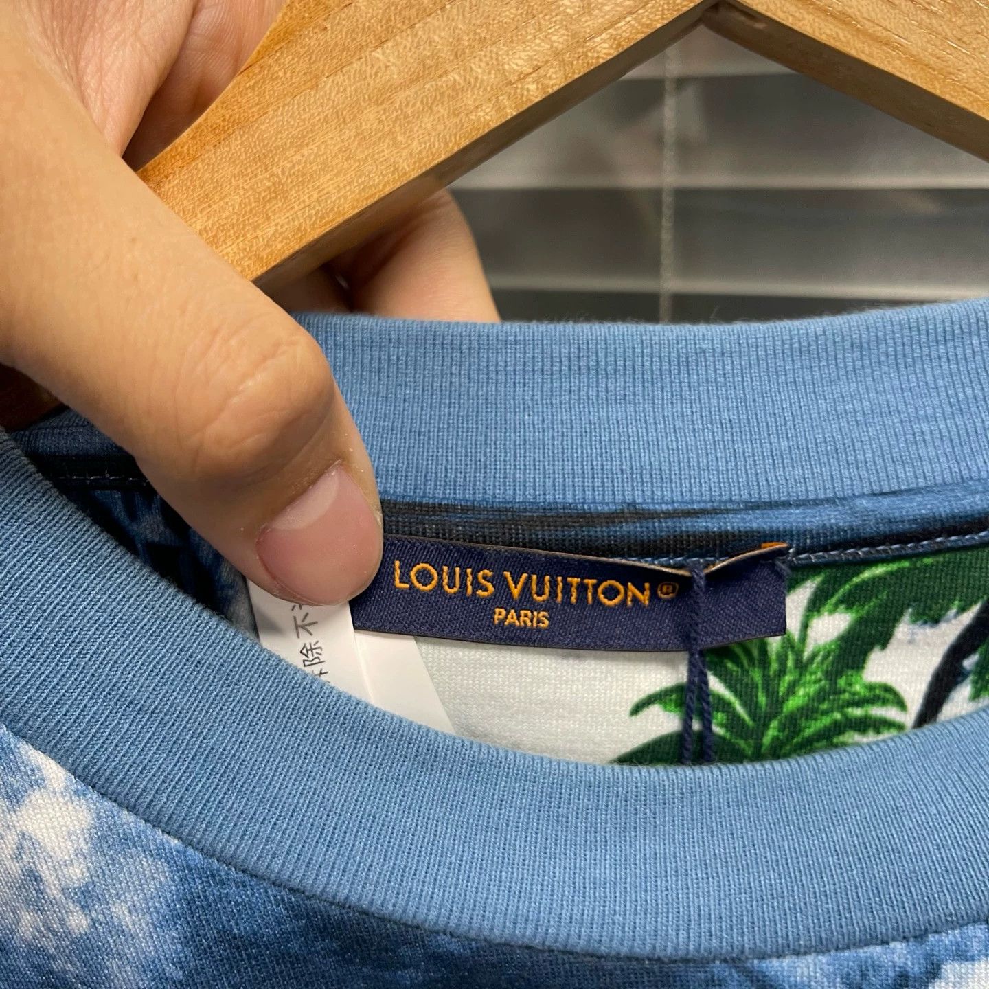 Louis Vuitton Louis Vuitton 24ss surf wave print short sleeve Size US L / EU 52-54 / 3 - 3 Thumbnail