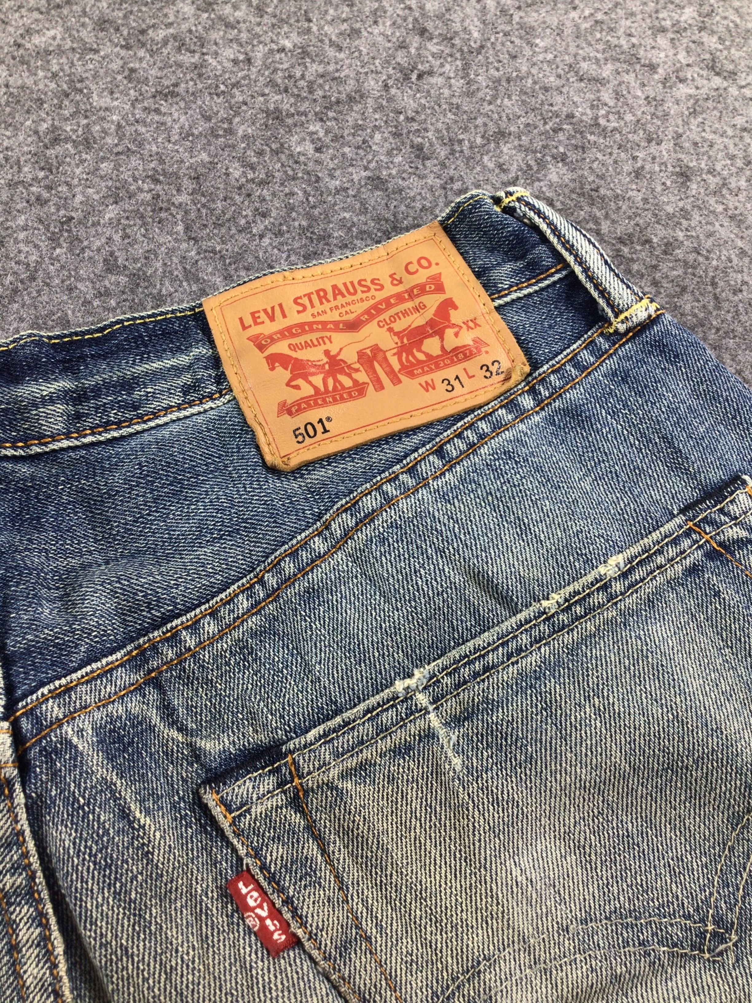 Levi's Levis 501 Jeans-JM081 Size US 32 / EU 48 - 3 Thumbnail