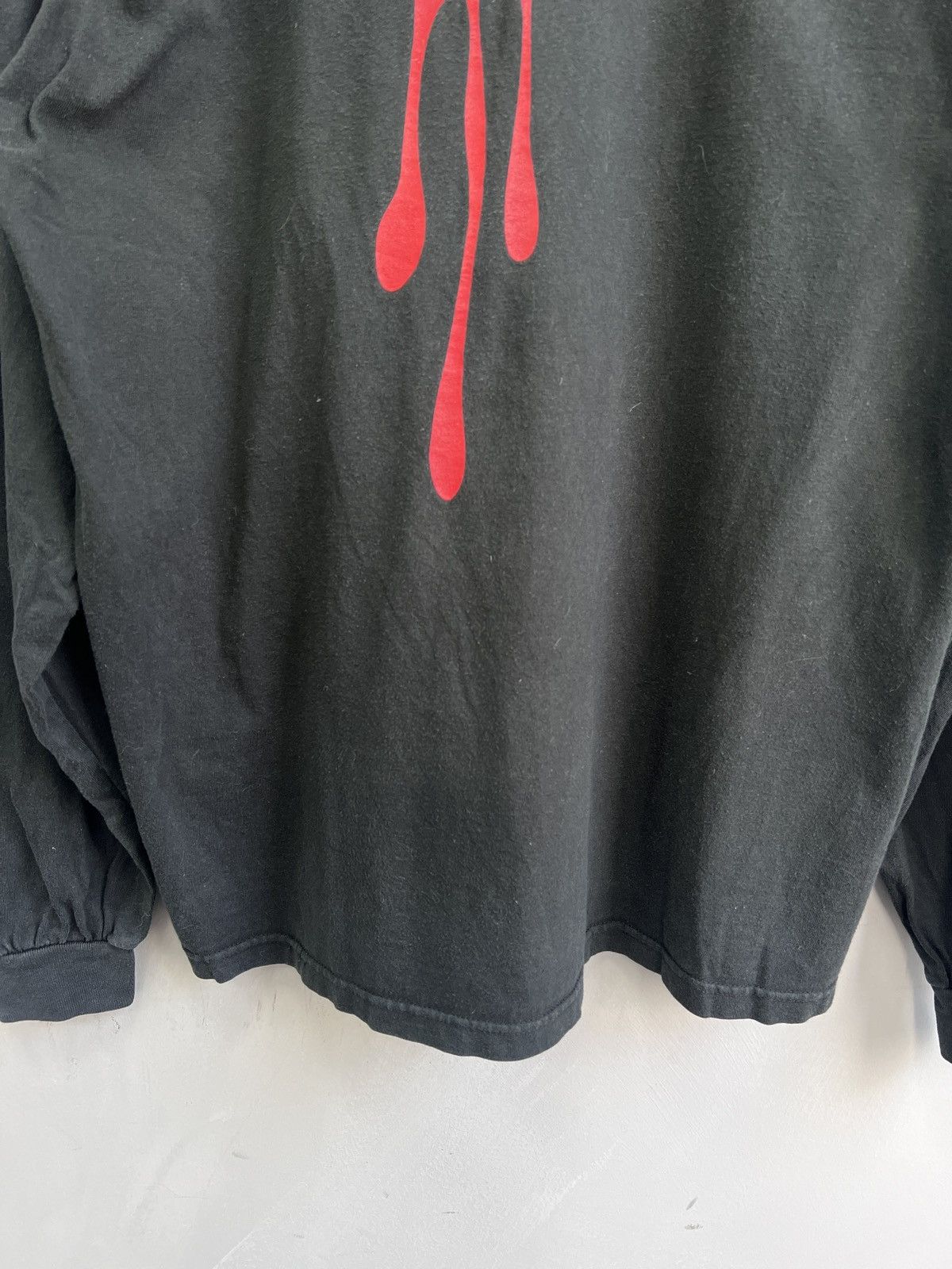 Japanese Brand VINTAGE WASHED 90s tribal crash longsleeve Size US L / EU 52-54 / 3 - 13 Thumbnail