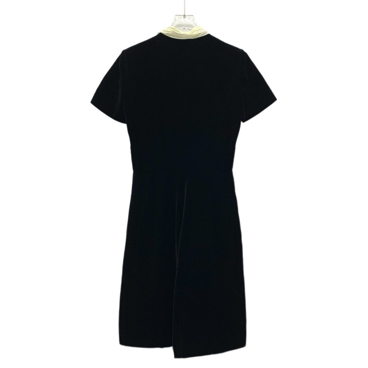 Dior Dior Black Bee Embroidered Cotton Lapel Velvet Jumpsuit Size XS / US 0-2 / IT 36-38 - 2 Thumbnail