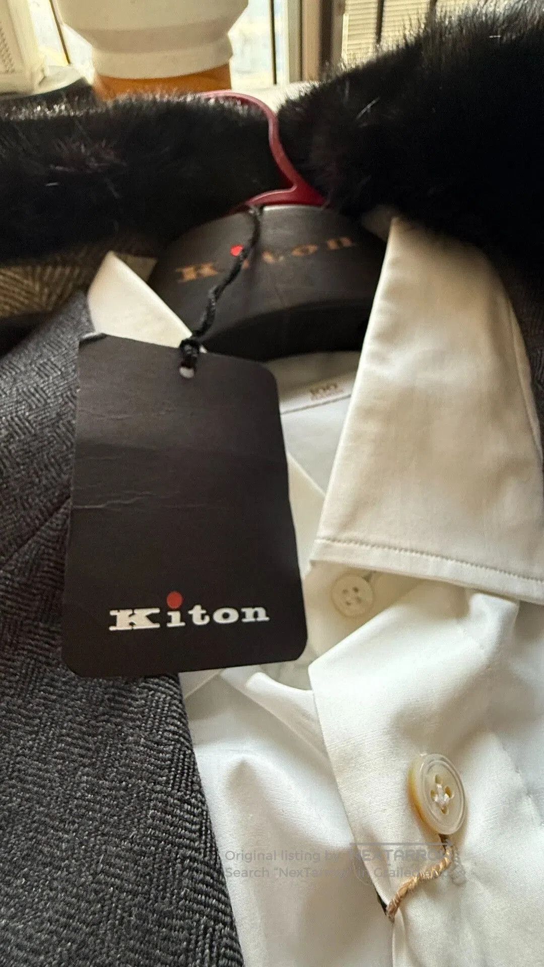 Kiton Luxurious Kiton Neapolitan Tailored Coat. Size US M / EU 48-50 / 2 - 7 Thumbnail
