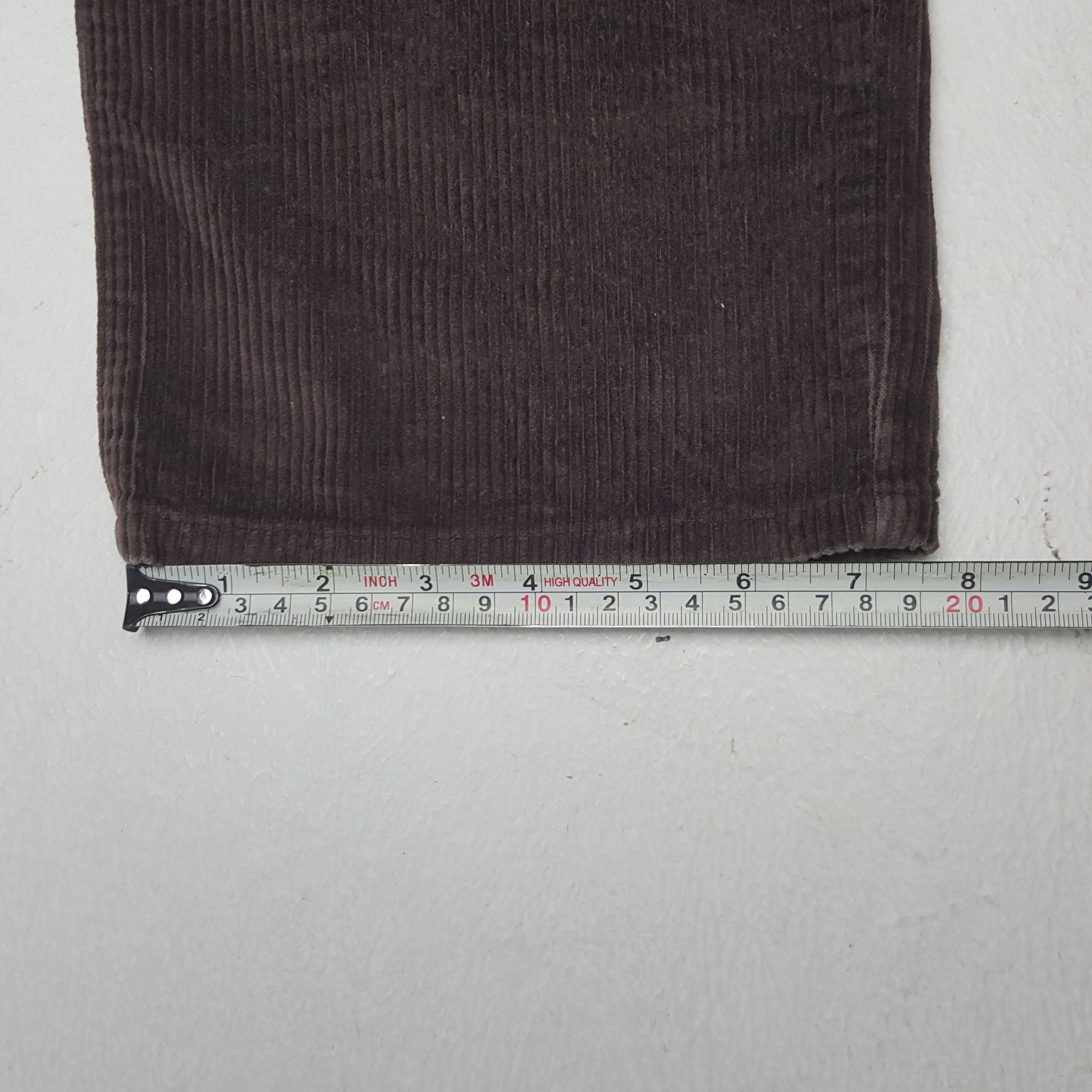 Stussy × Vintage Vintage Stussy USA Custom Big Logo Corduroy Pants Size US 27 - 11 Thumbnail