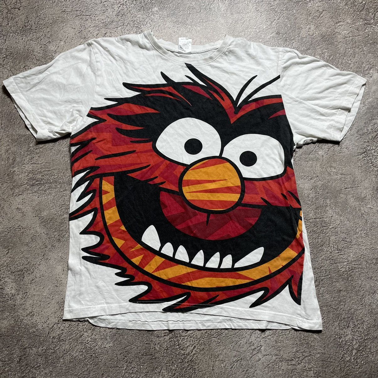 Vintage Vintage Y2K Goth Monster Graphic Tee Cartoon Horror Oversize Size US L / EU 52-54 / 3 - 1 Thumbnail