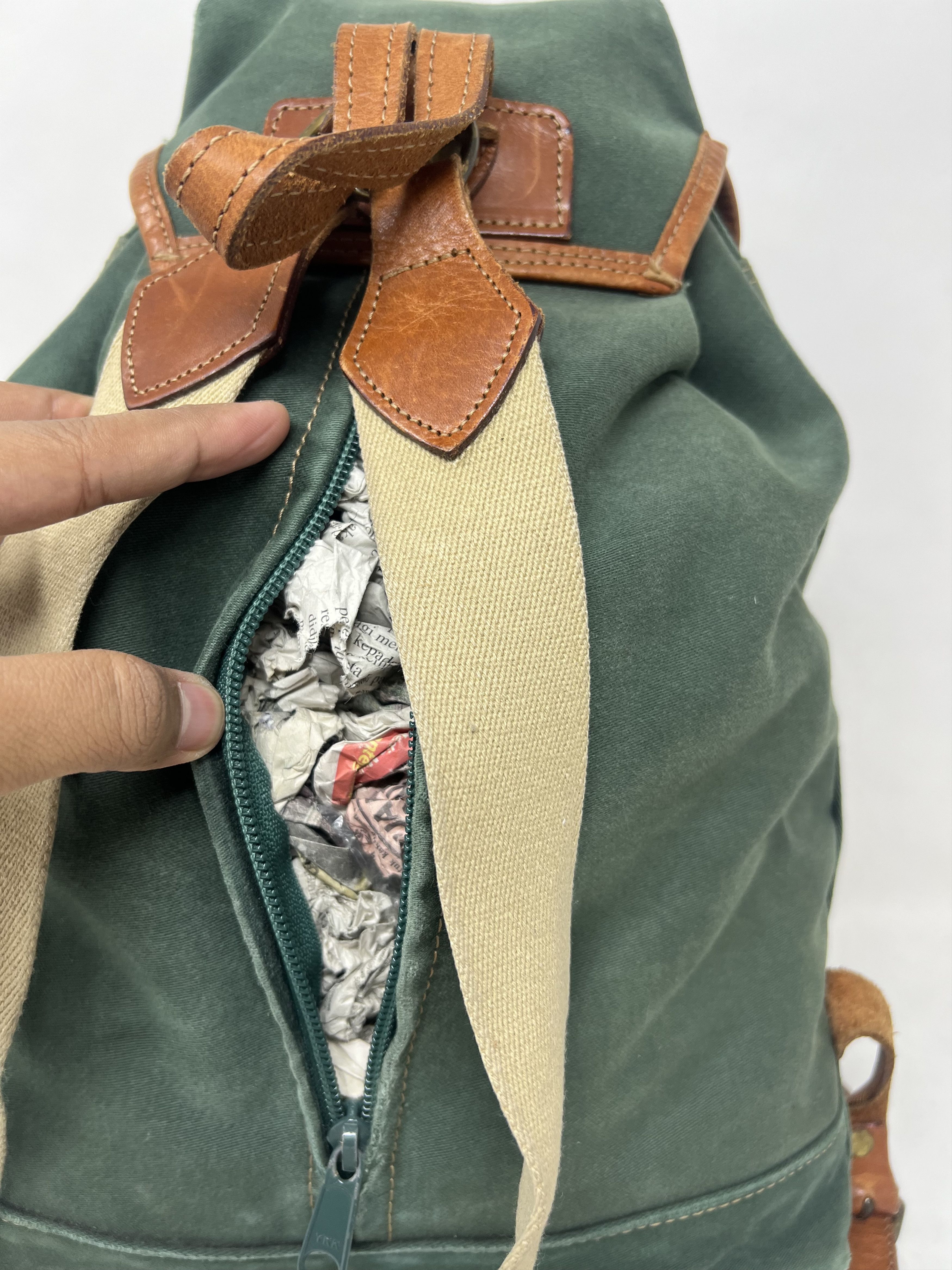 Vintage Vintage Ysaccs + Pour Homme Camp S Rucksack Backpack Size ONE SIZE - 6 Thumbnail