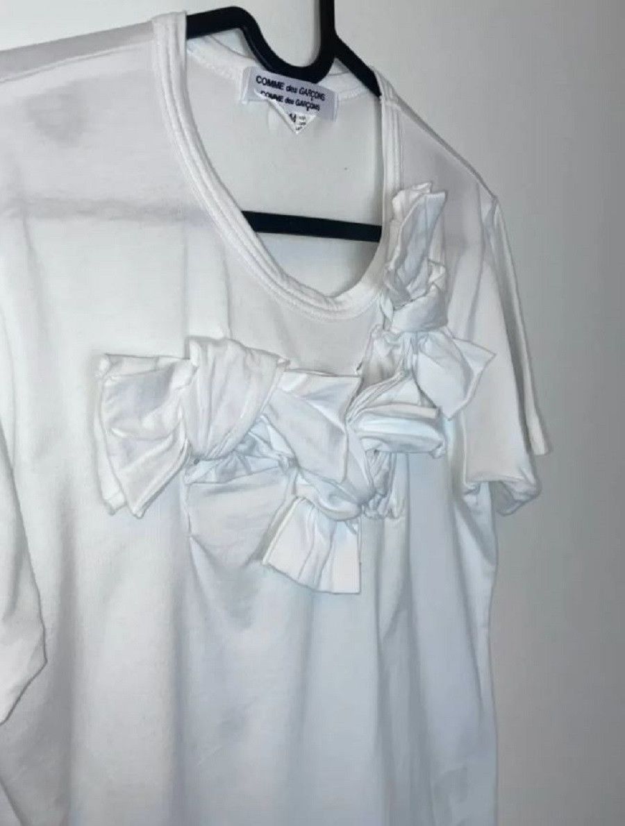 Comme des Garcons WMNS Comme des Garcons AW2013 Frolar White T shirt Size M / US 6-8 / IT 42-44 - 4 Thumbnail