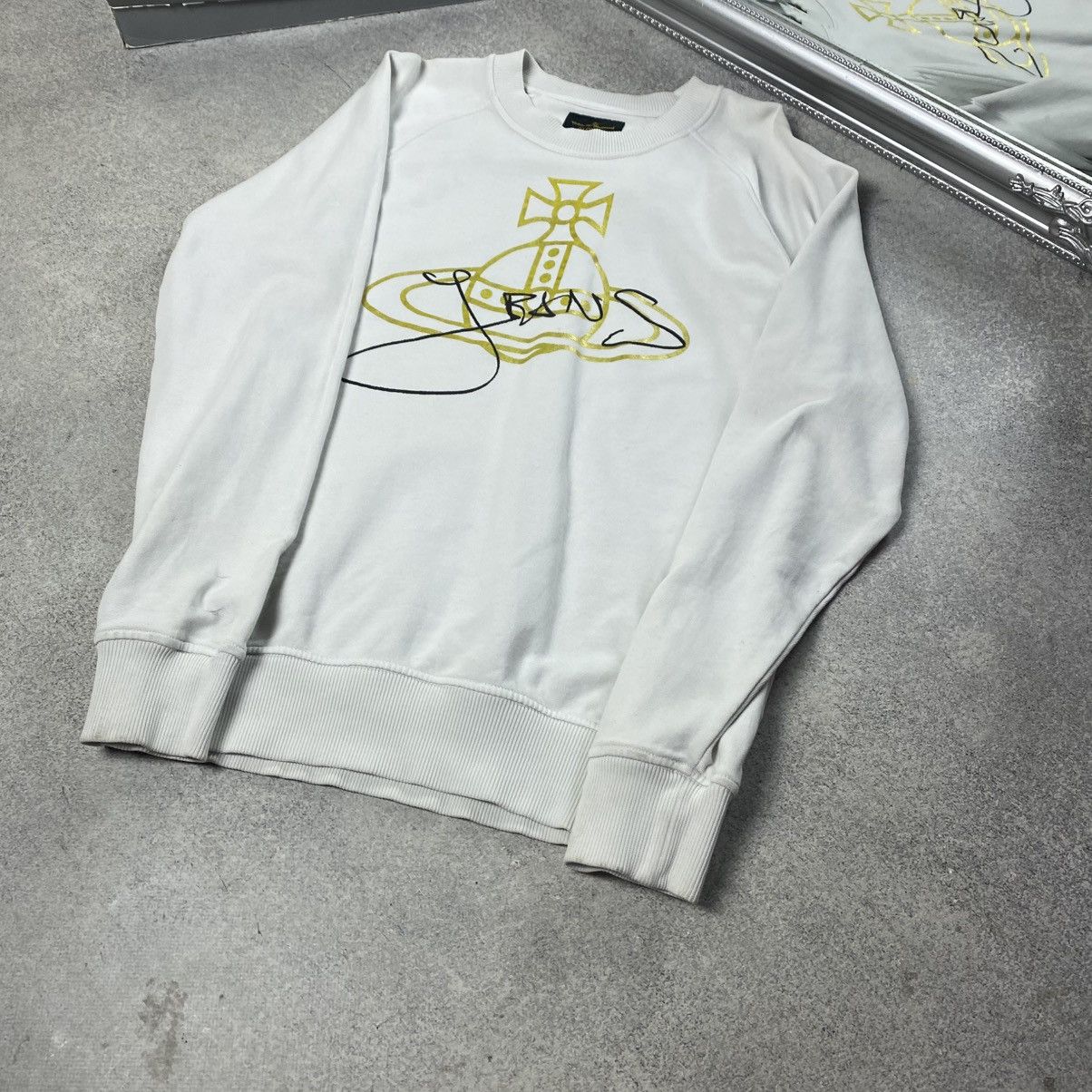 Vivienne Westwood Vintage Vivienne Westwood Big Logo Sweatshirt Y2K Size US S / EU 44-46 / 1 - 5 Thumbnail