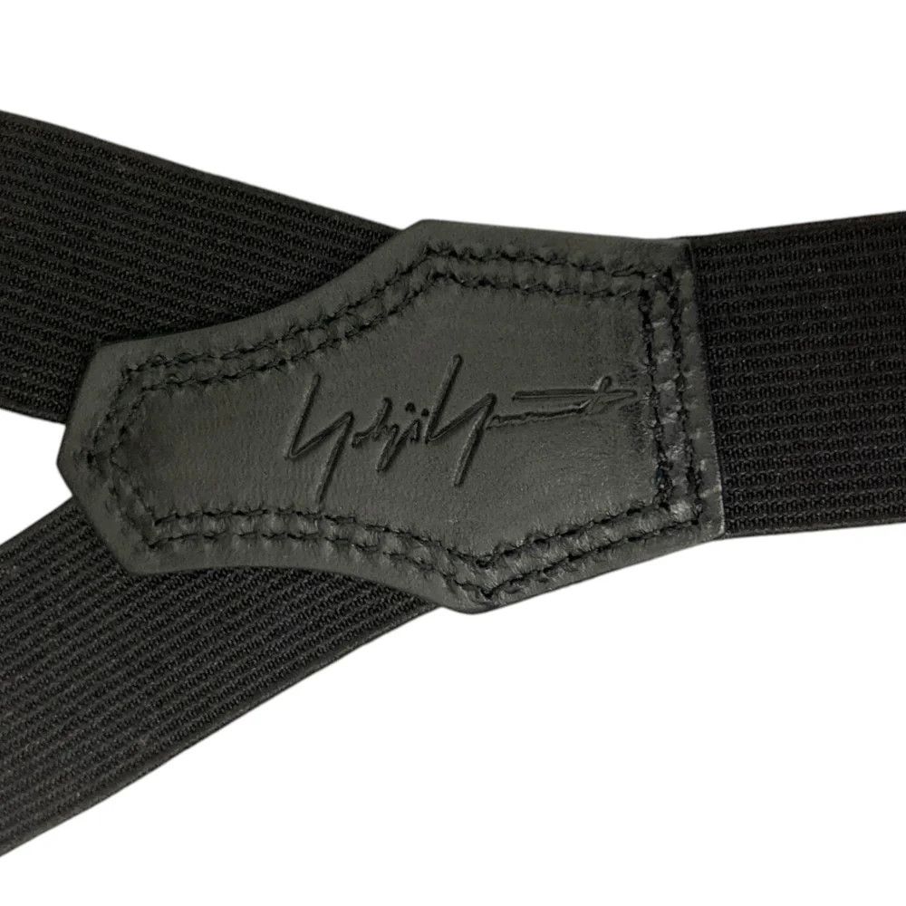 Yohji Yamamoto Yohji Yamamoto for men black/Suspenders Size ONE SIZE - 4 Thumbnail