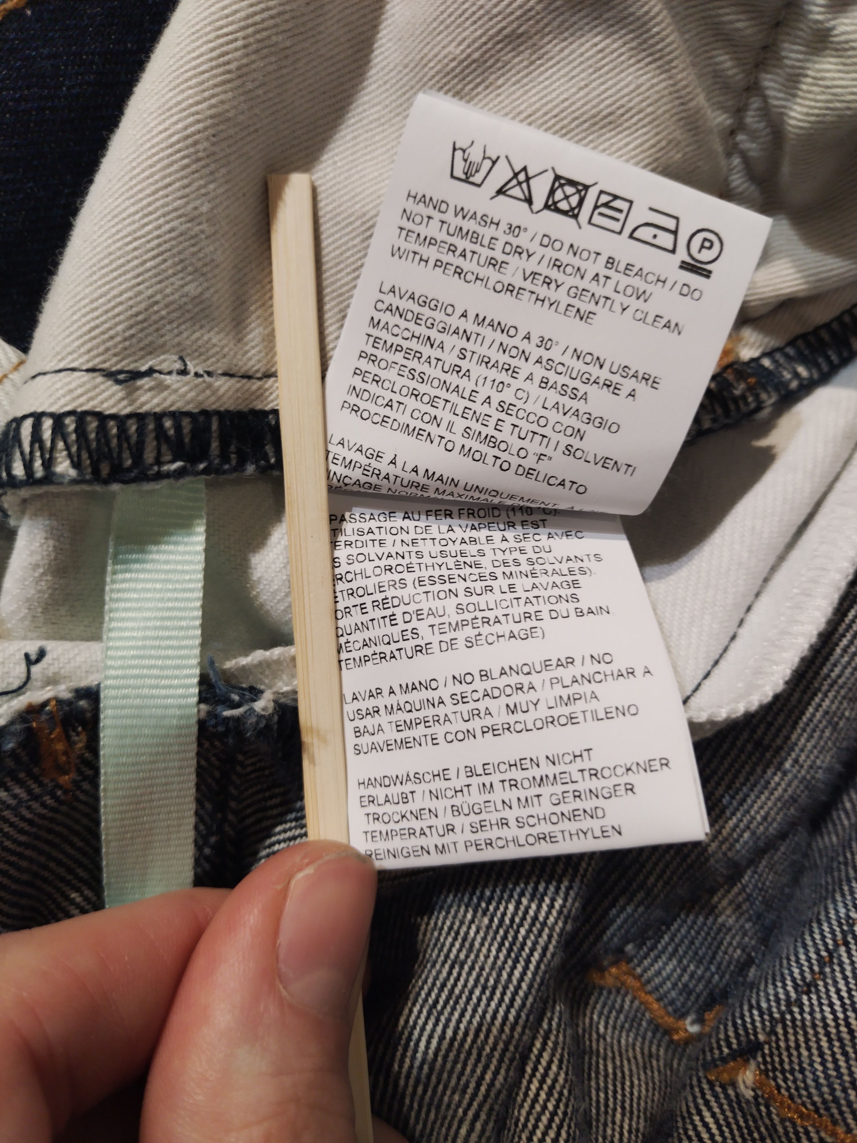 Off-White Off-White x Virgil Abloh Jeans – SS18 Collection Size US 30 / EU 46 - 14 Thumbnail