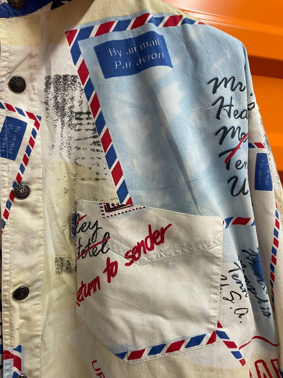 Iceberg 1994 ELVIS PRESLEY Vintage ICEBERG Shirt Snap Button Size US L / EU 52-54 / 3 - 11 Thumbnail