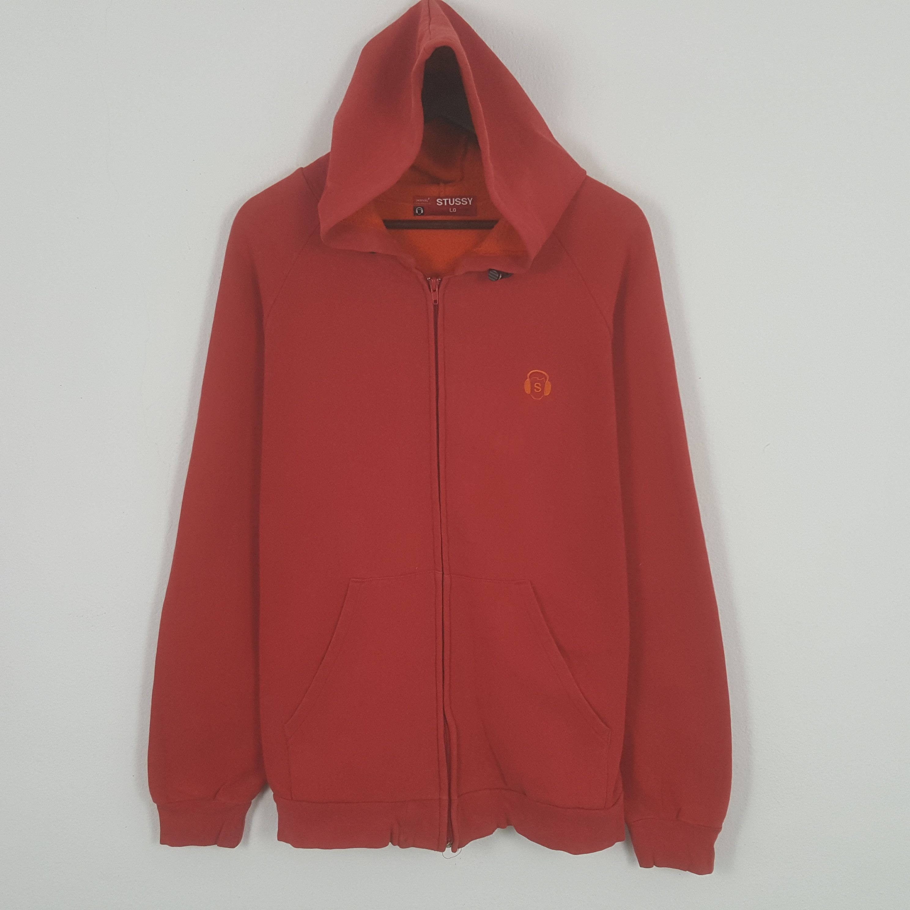 Stussy × Vintage Vintage Stussy Custom Art Zipper Jacket Hoodies Size US XL / EU 56 / 4 - 3 Thumbnail