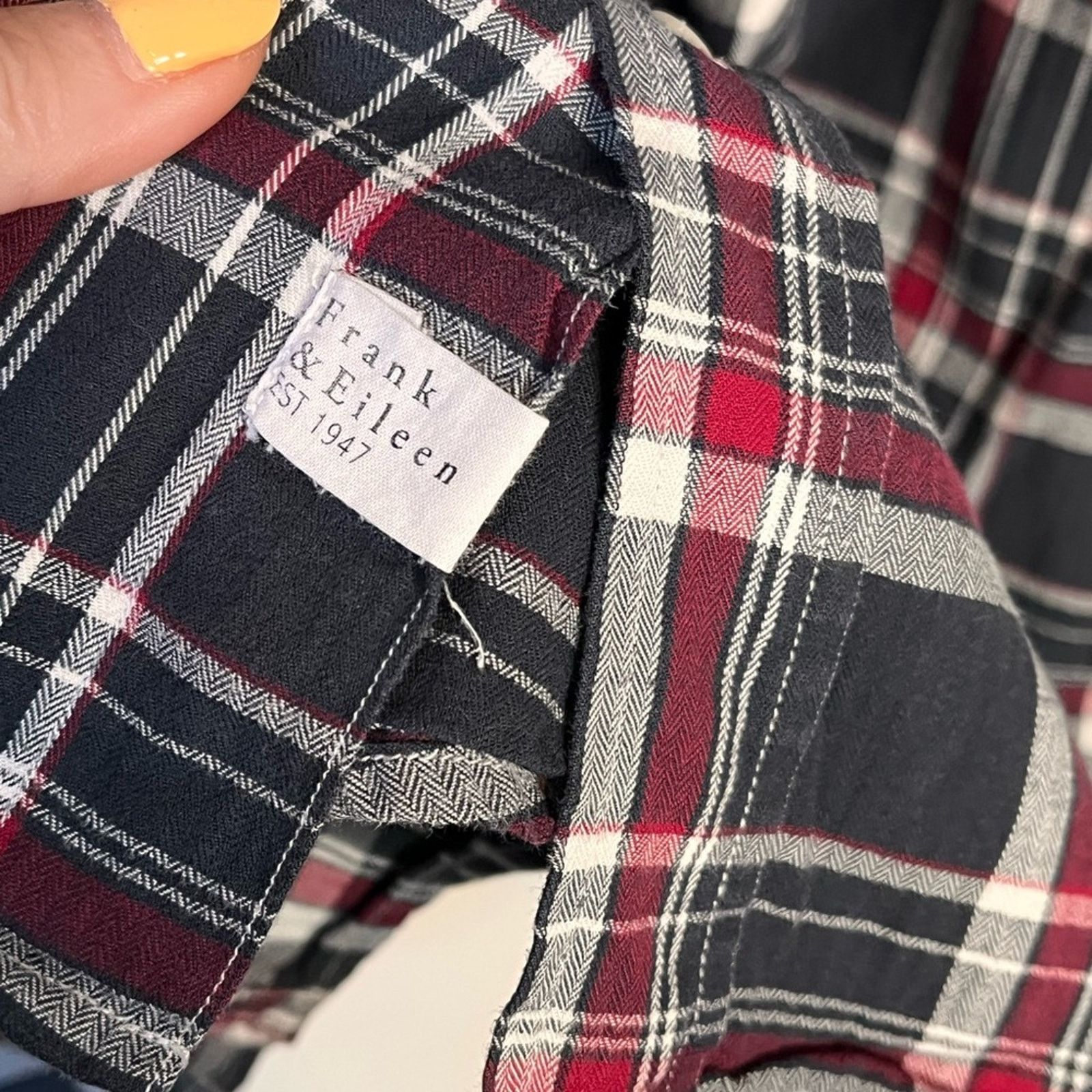Frank & Eileen FRANK & EILEEN Plaid Button Down Shirt Men's Size XL Size US XL / EU 56 / 4 - 4 Thumbnail