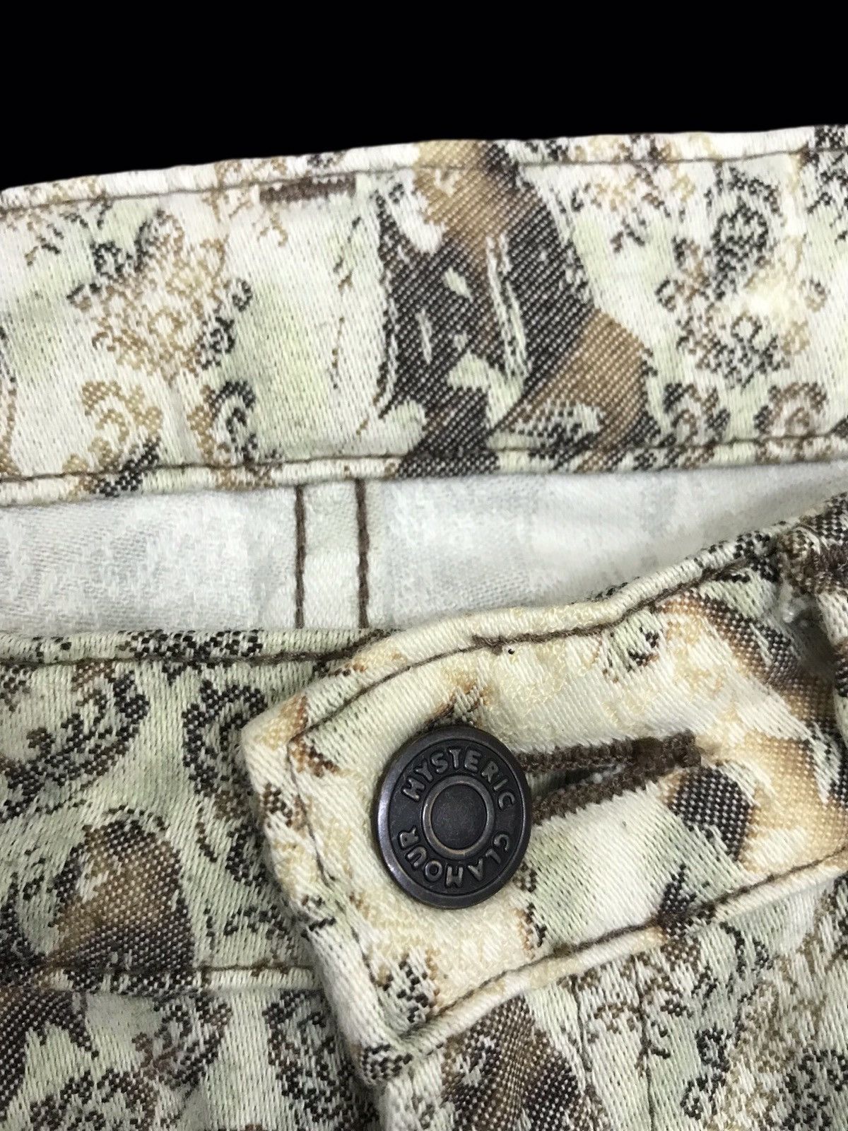 Hysteric Glamour 💥ARCHIVAL💥VERY RARE HYSTERIC GLAMOUR JACQUARD PANT F346 Size 28" / US 6 / IT 42 - 9 Thumbnail