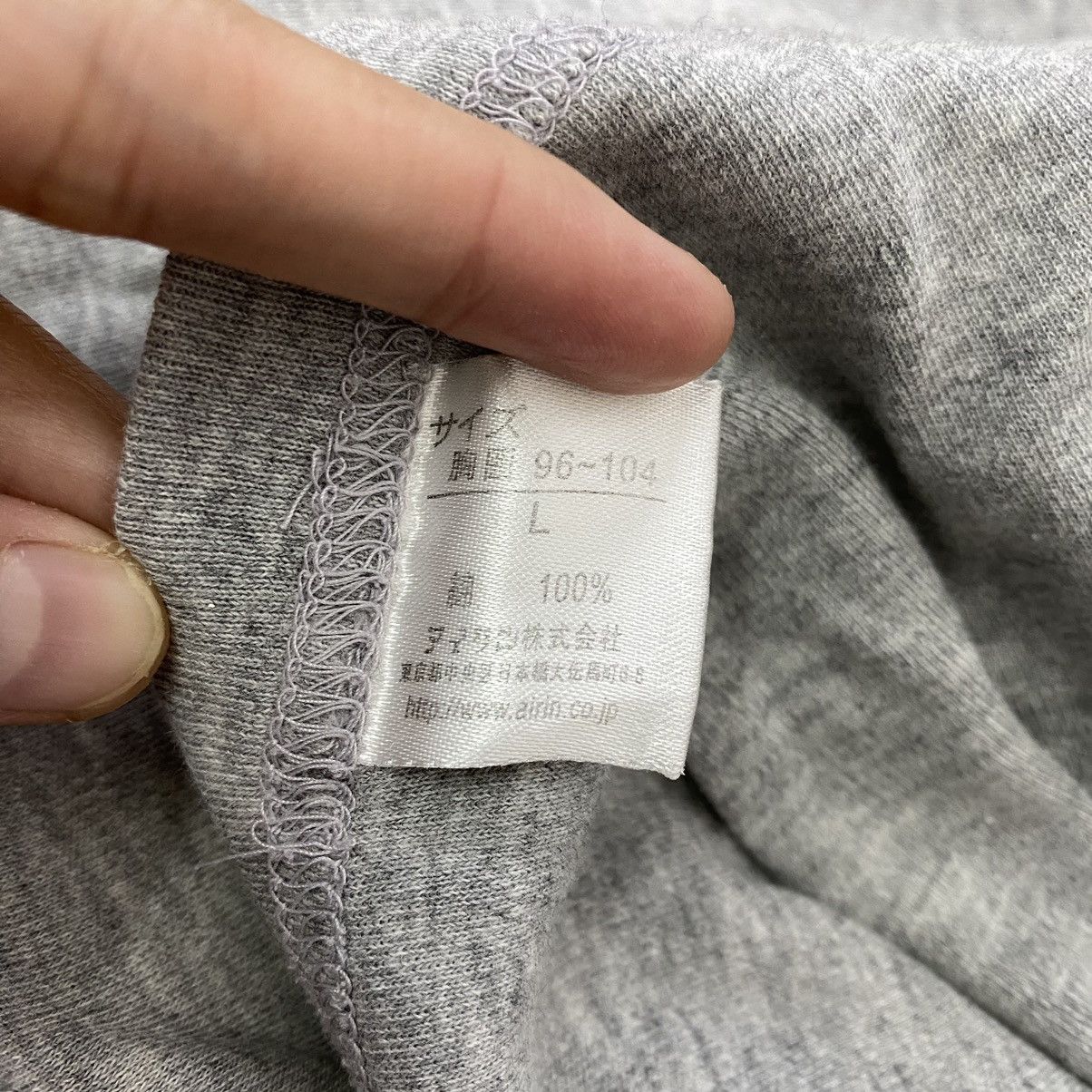 Yohji Yamamoto Yohji Yamamoto SACSNY Y’S ACCS Japan Brand Plain Grey Size US L / EU 52-54 / 3 - 5 Thumbnail