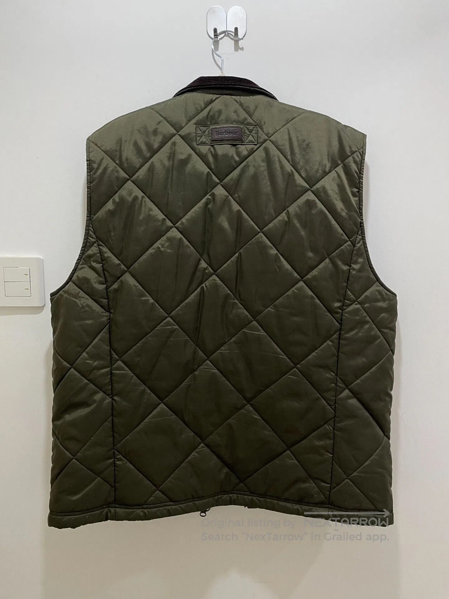 Barbour Barbour Finn Gilet in Olive Green. Size US L / EU 52-54 / 3 - 3 Thumbnail