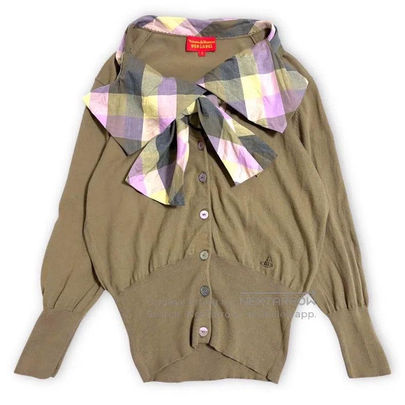 Vivienne Westwood vivienne westwood Bow tie cardigan Size L / US 10 / IT 46 - 1 Thumbnail