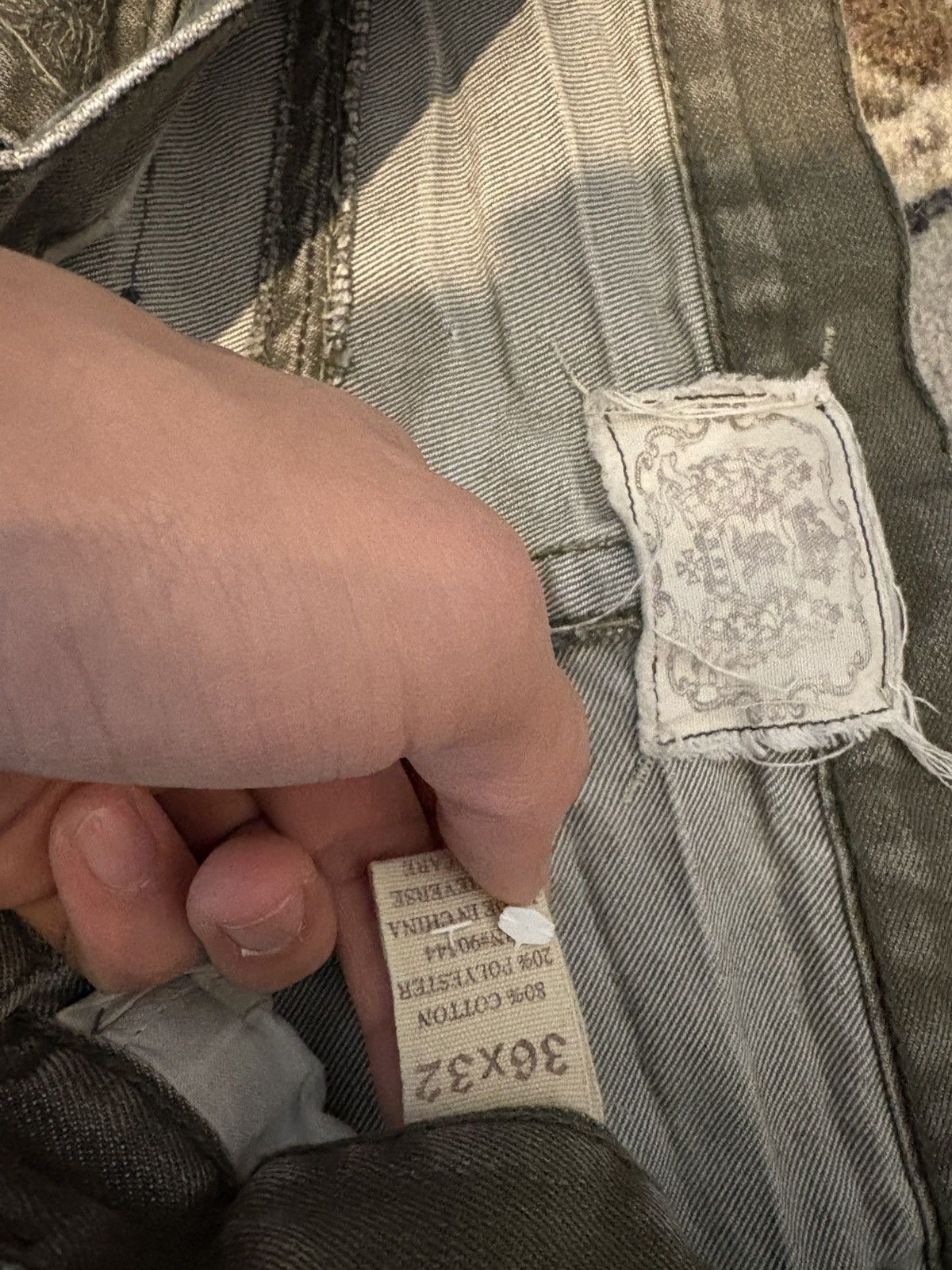 Japanese Brand Kanji jeans Size US 36 / EU 52 - 4 Thumbnail