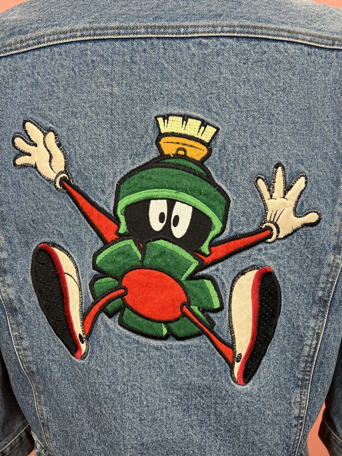 Warner Bros Warner bros marvin hype denim jacket vintage rare Size US XS / EU 42 / 0 - 3 Thumbnail