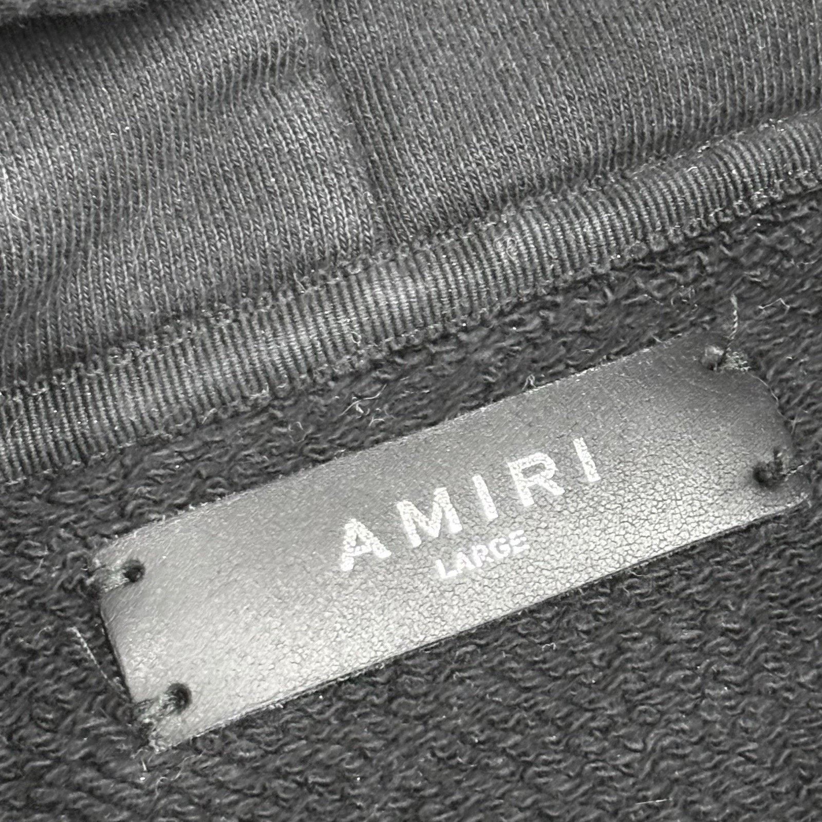 Amiri Size L - Amiri Core Logo Hoodie ' Black ' | GREAT CONDITION! Size US L / EU 52-54 / 3 - 9 Thumbnail