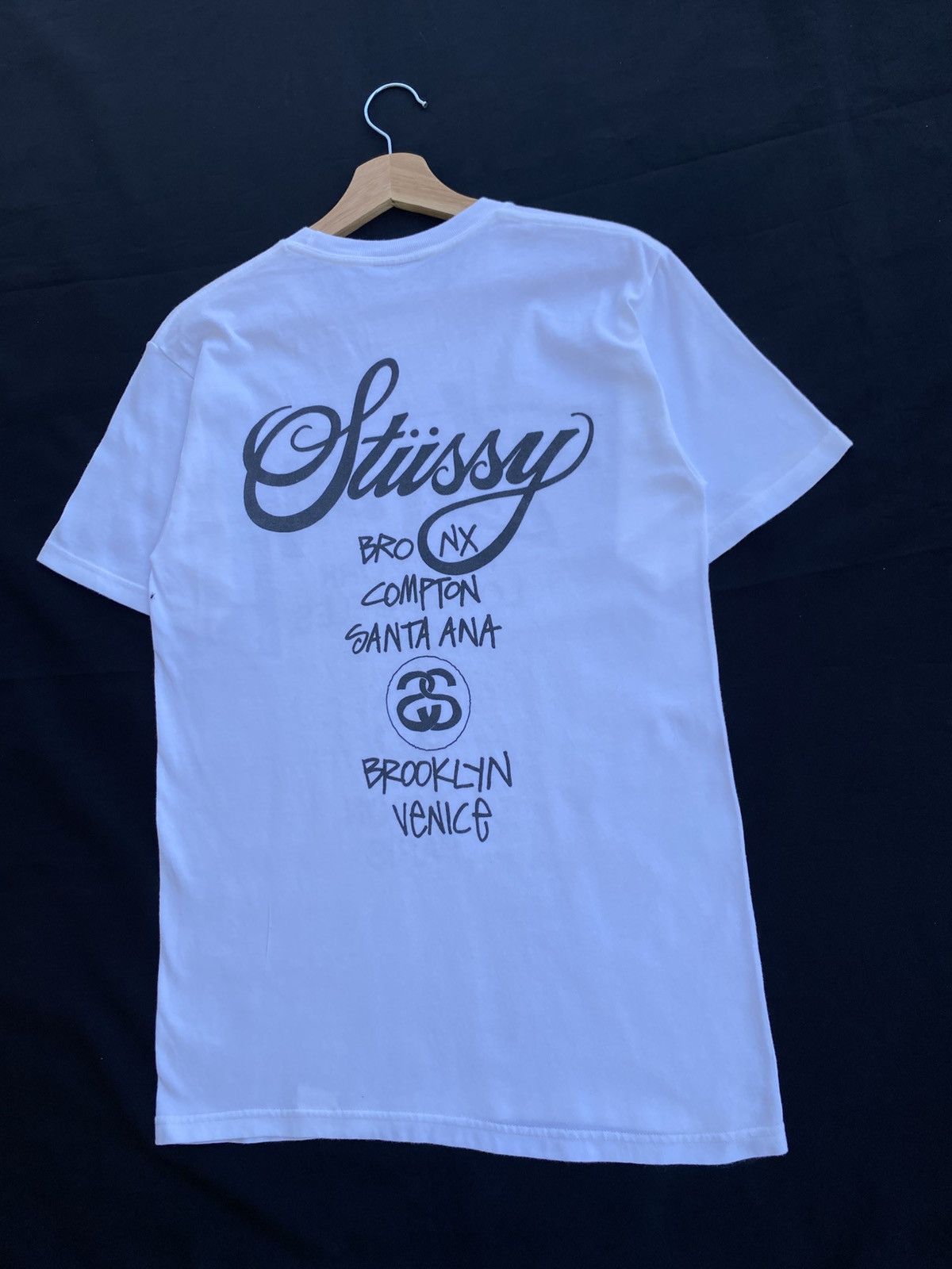 Stussy Rare Stussy New York,LA, Tokyo,London,Paris Tee Size US S / EU 44-46 / 1 - 13 Thumbnail
