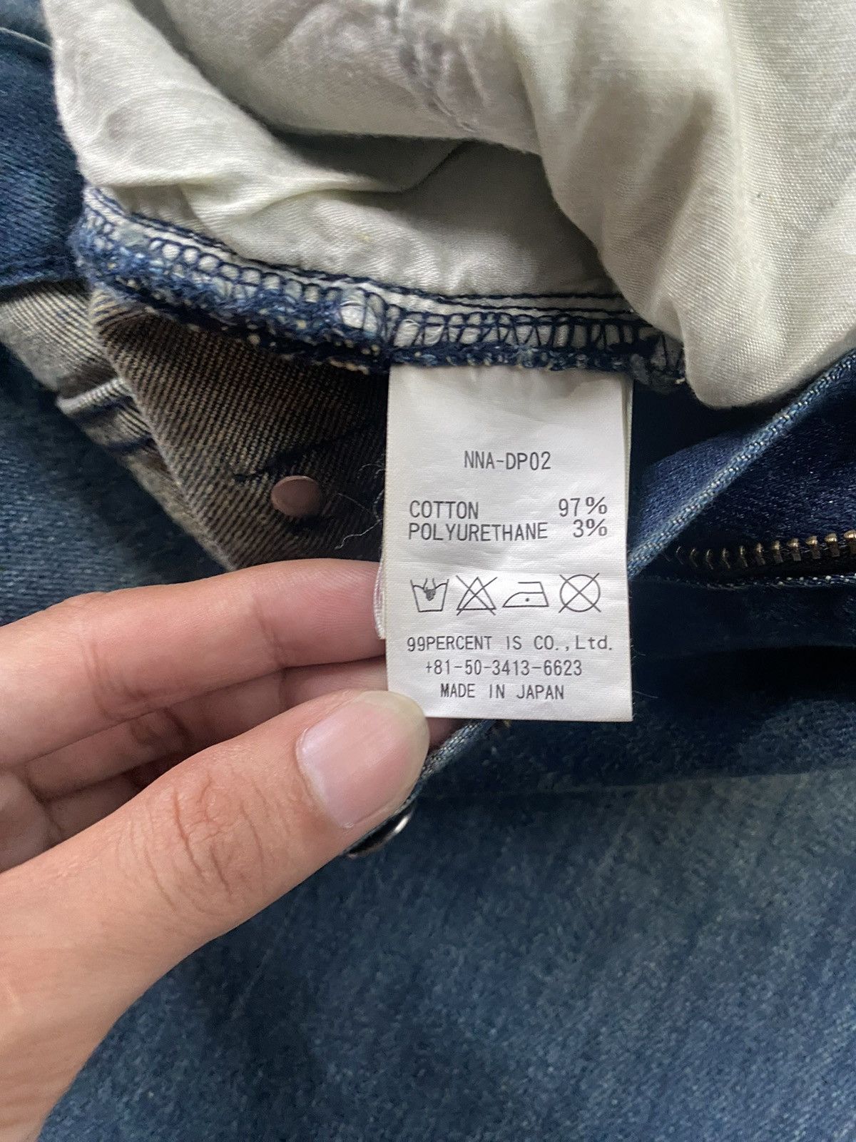 99%IS- 99%is sid vicious denim pants Size US 32 / EU 48 - 10 Thumbnail