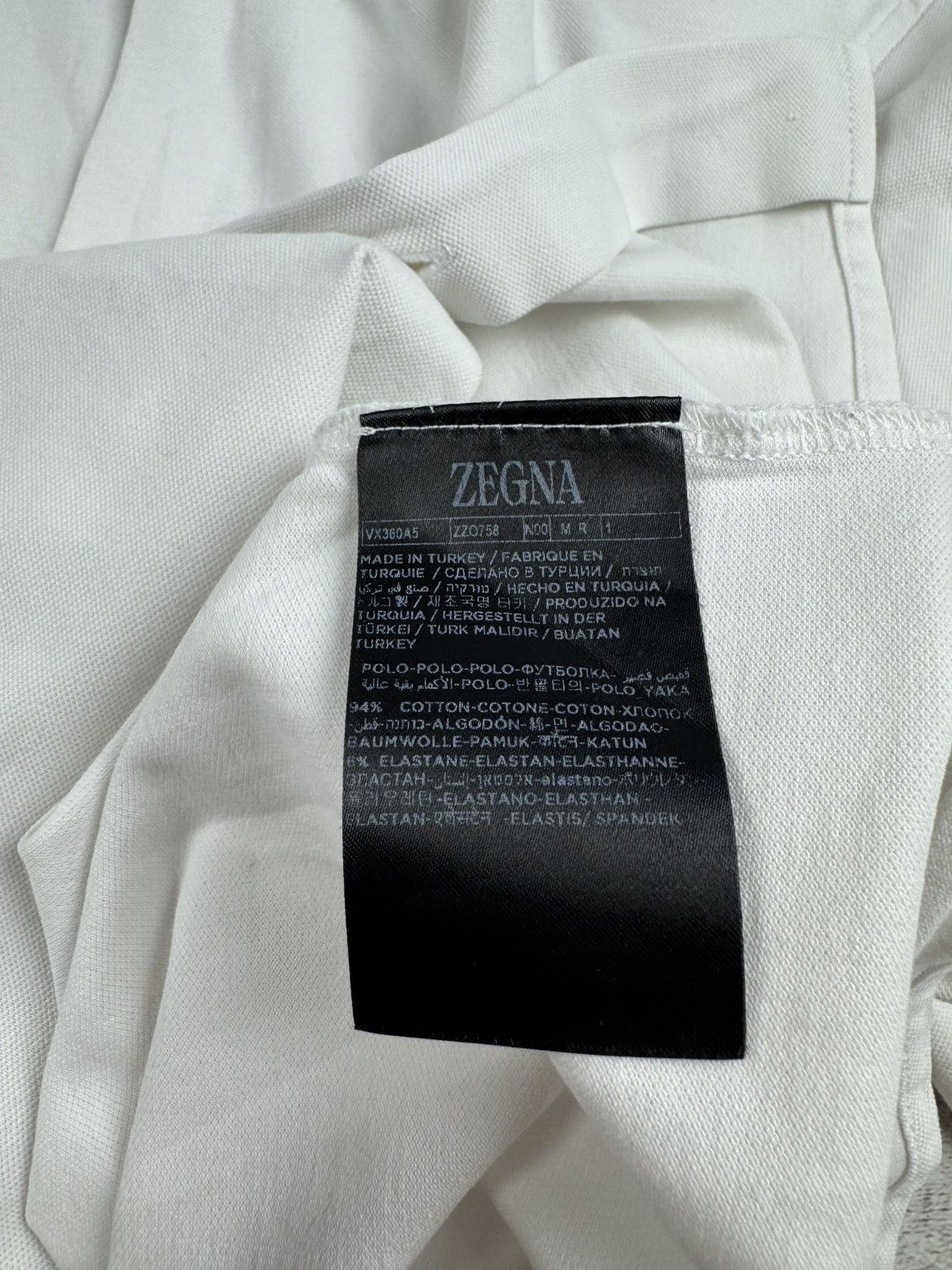 Z Zegna Vintage Z Zegna White Luxury Medium Classic Longsleeve Luxury Button Blank Shirt Size US M / EU 48-50 / 2 - 13 Thumbnail