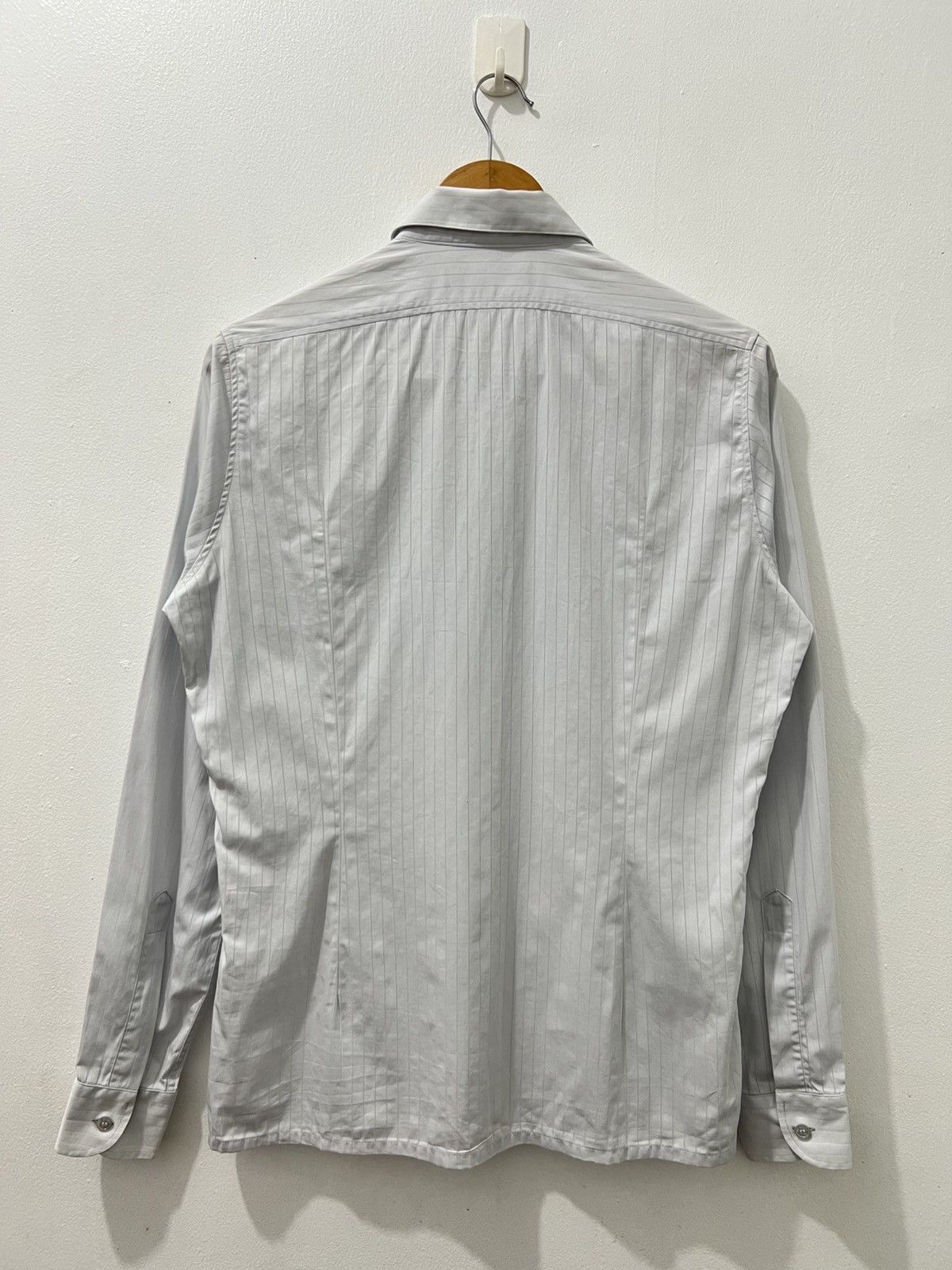 Raf Simons Raf Simons - S/S08 - Logo Button Up Long Sleeve Size US M / EU 48-50 / 2 - 3 Thumbnail