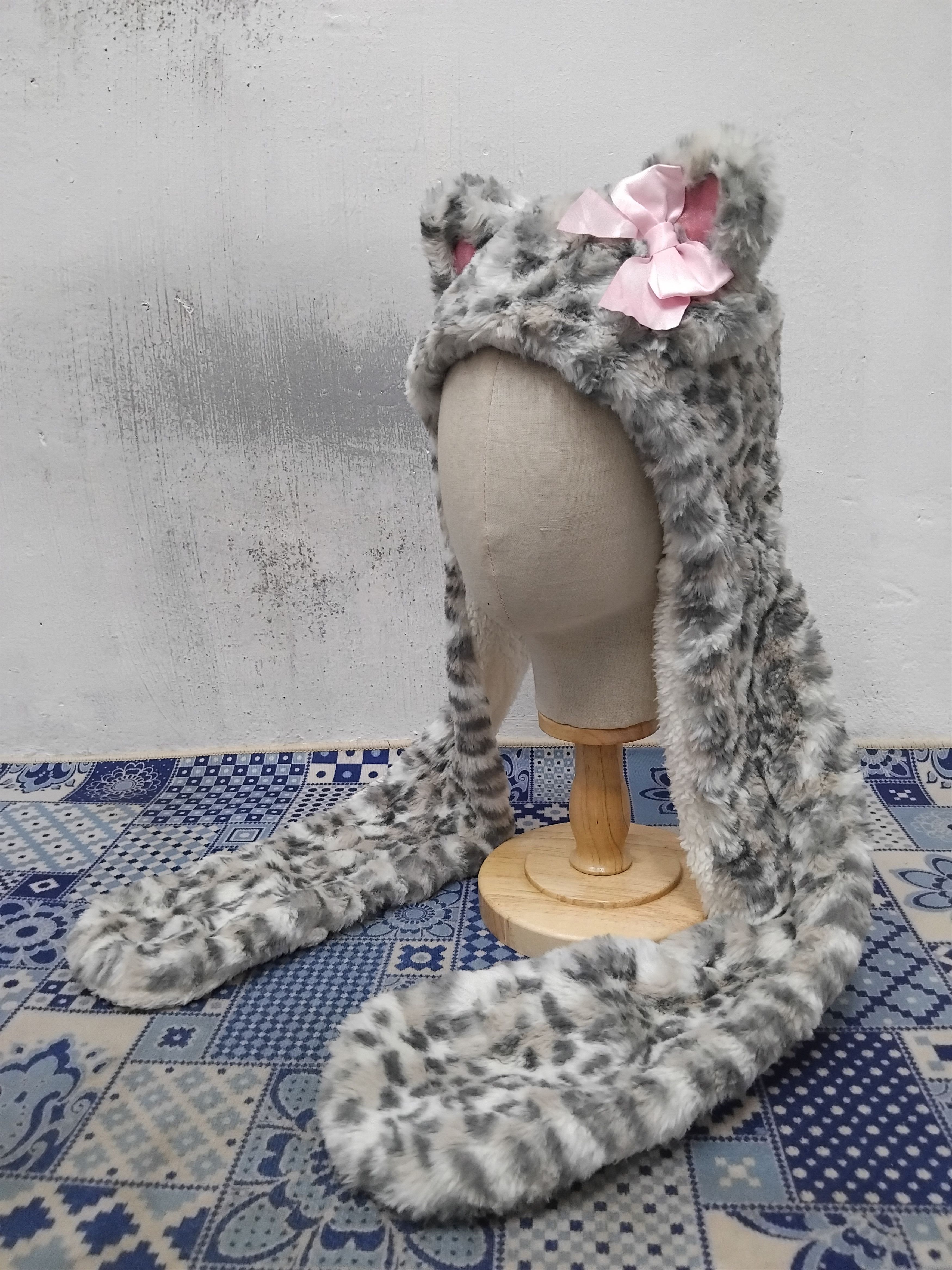 Japanese Brand 💥Claires kitty grey hat Size ONE SIZE - 5 Thumbnail