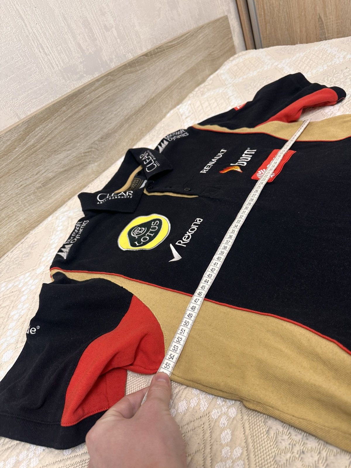 Polo Ralph Lauren 🔥 Lotus Renault F1 Team Polo T Shirt Chief Keef Ralph Lauren Size US L / EU 52-54 / 3 - 9 Thumbnail