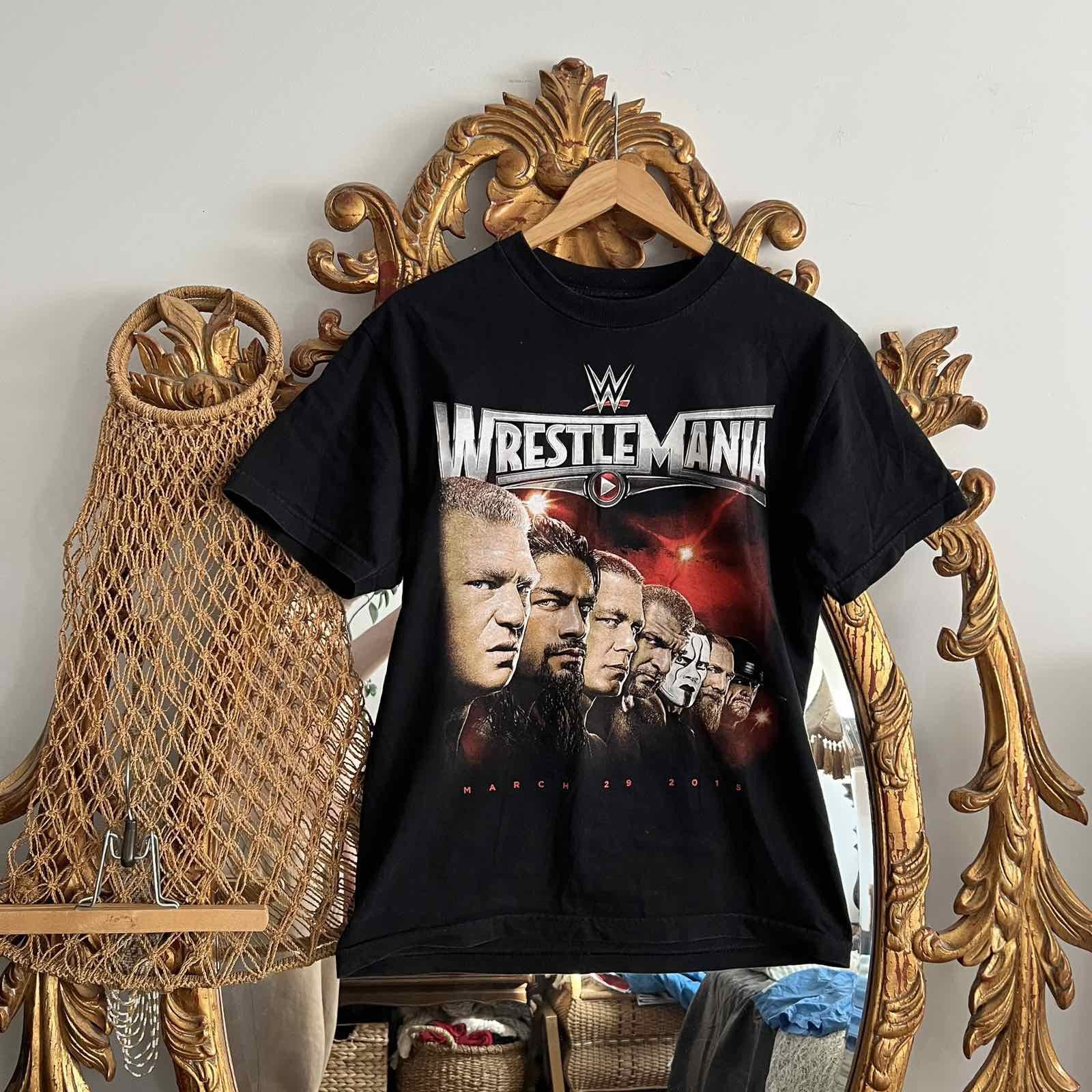 WWE vintage undertaker x john cena WWE wrestlemania 2015 Sz M Size US M / EU 48-50 / 2 - 1 Thumbnail